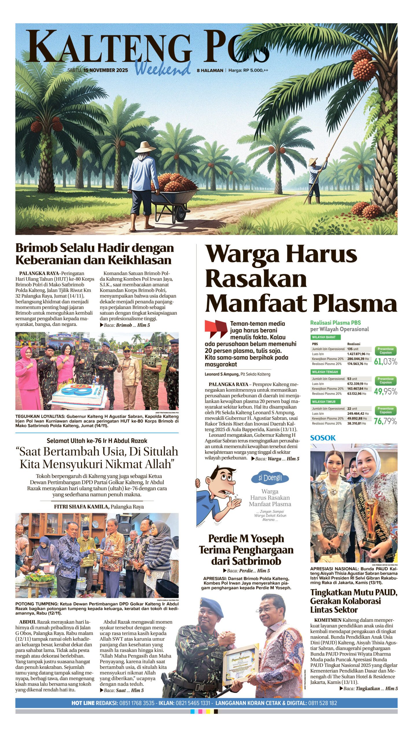 KALTENG POS 15 NOVEMBER 2025