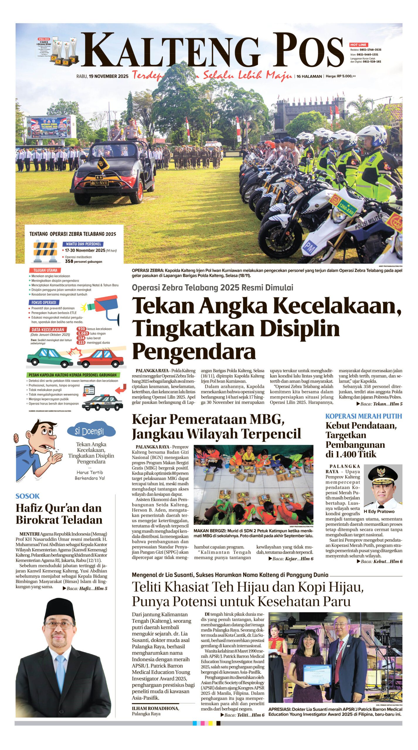 KALTENG POS 19 NOVEMBER 2025