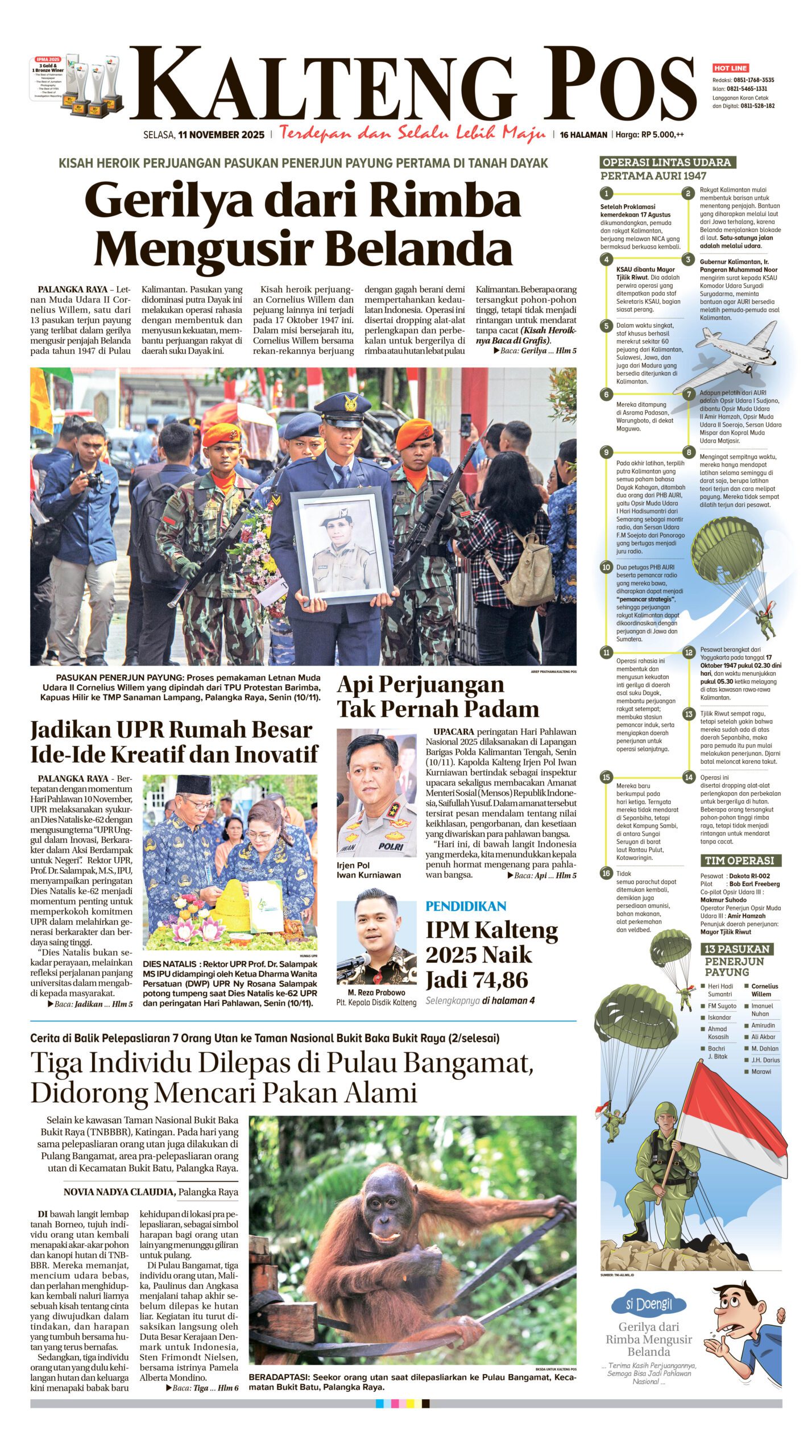 KALTENG POS 11 NOVEMBER 2025