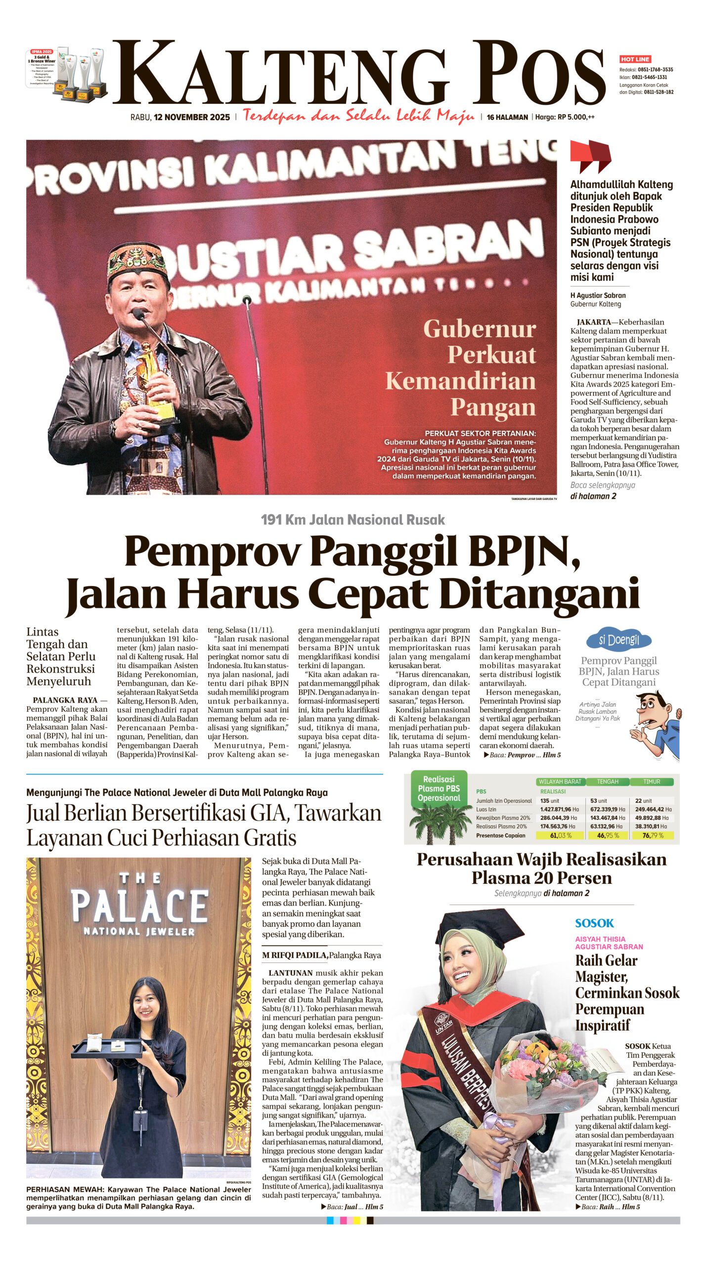 KALTENG POS 12 NOVEMBER 2025