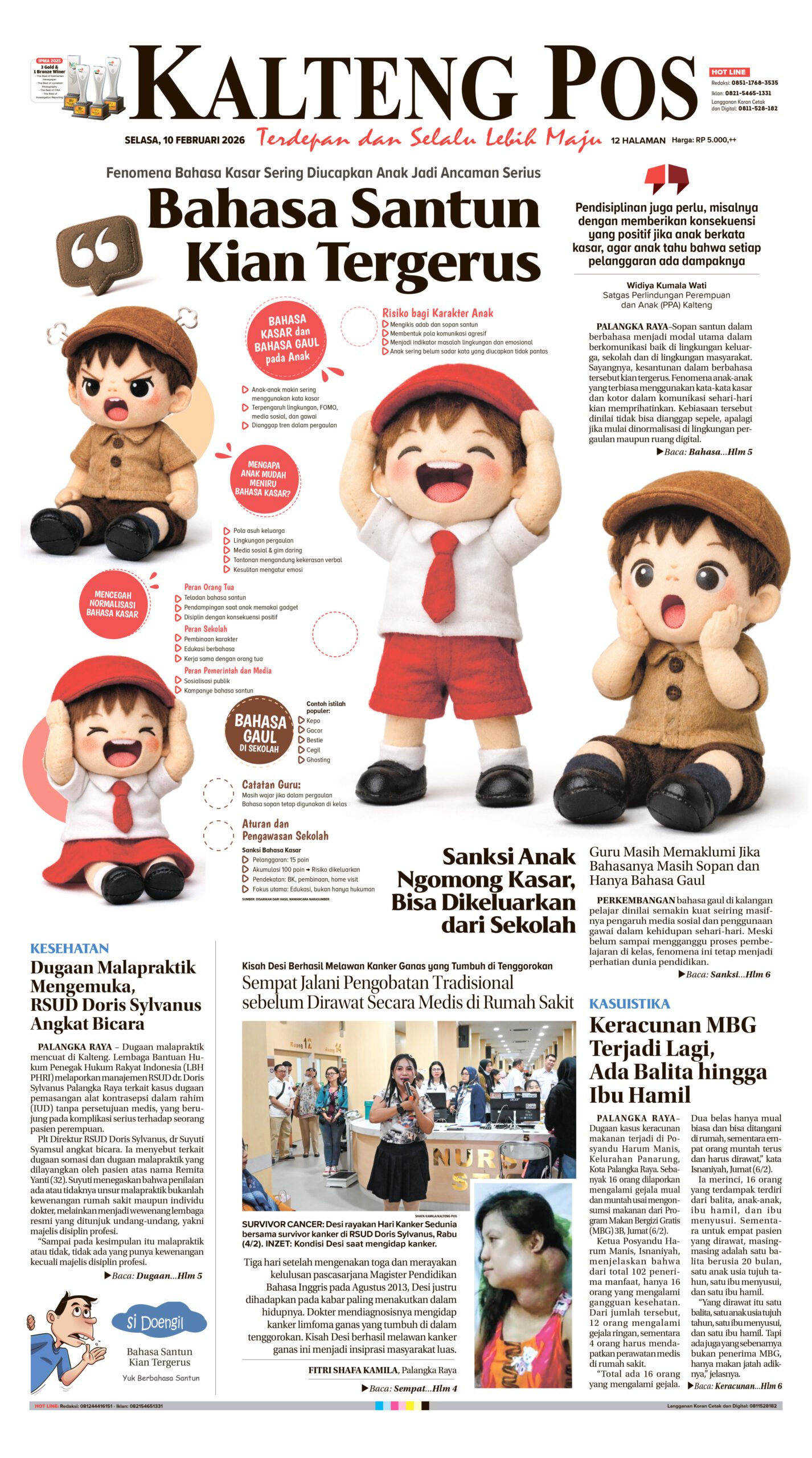 KALTENG POS 10 FEBRUARI 2026