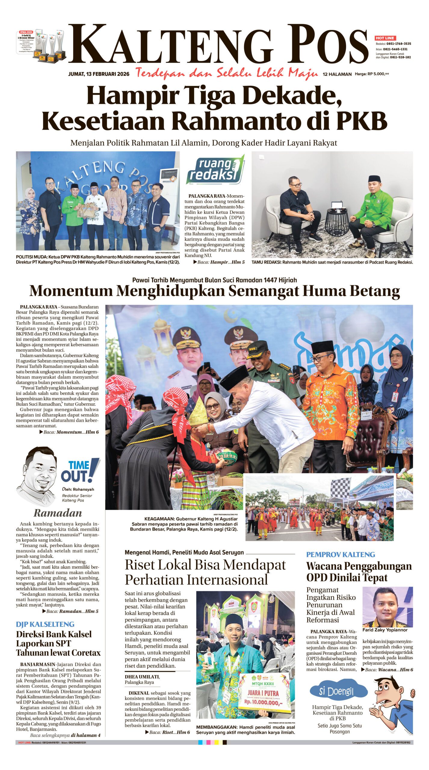 KALTENG POS 13 FEBRUARI 2026