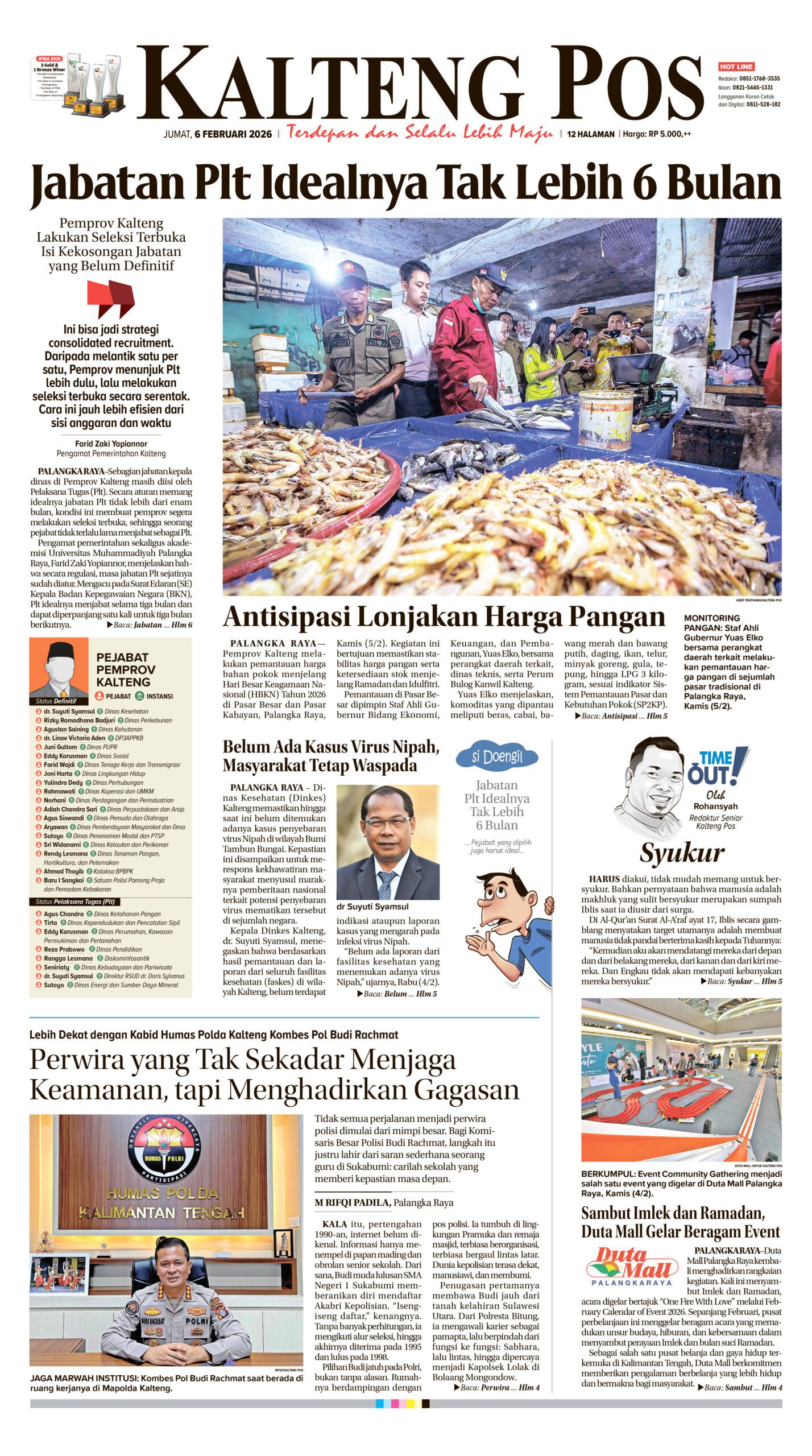 KALTENG POS 06 FEBRUARI 2026