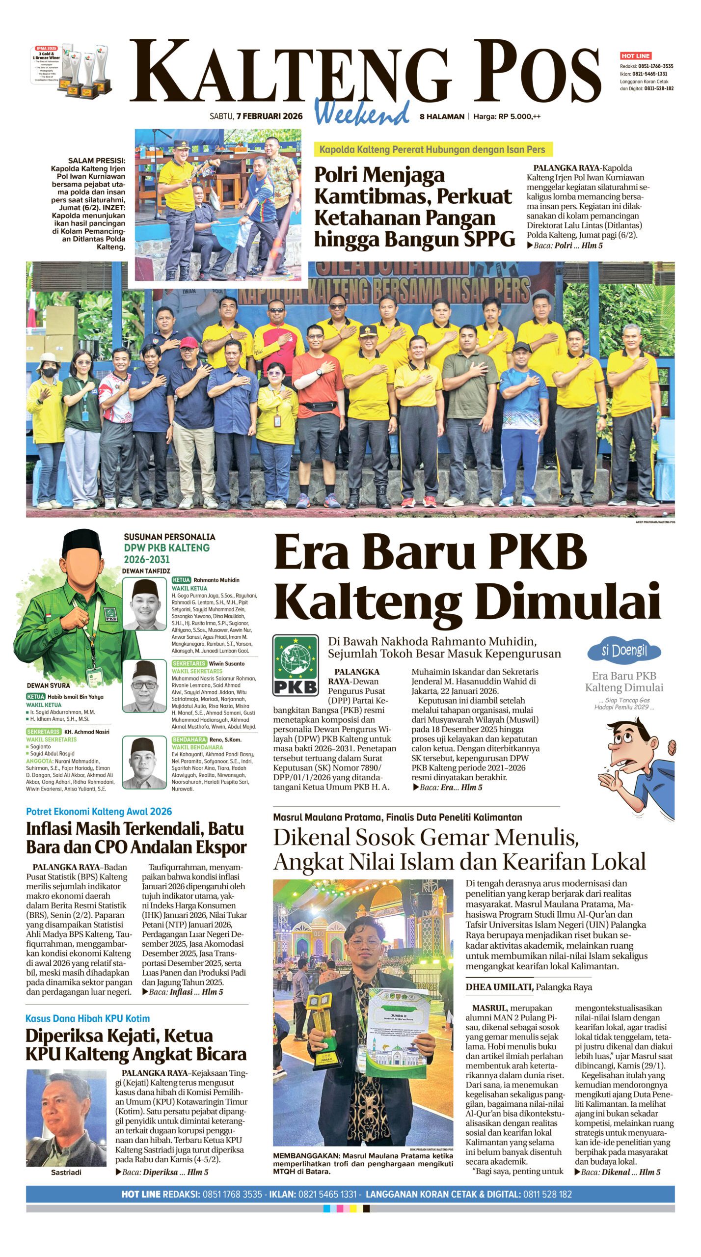 KALTENG POS 07 FEBRUARI 2026