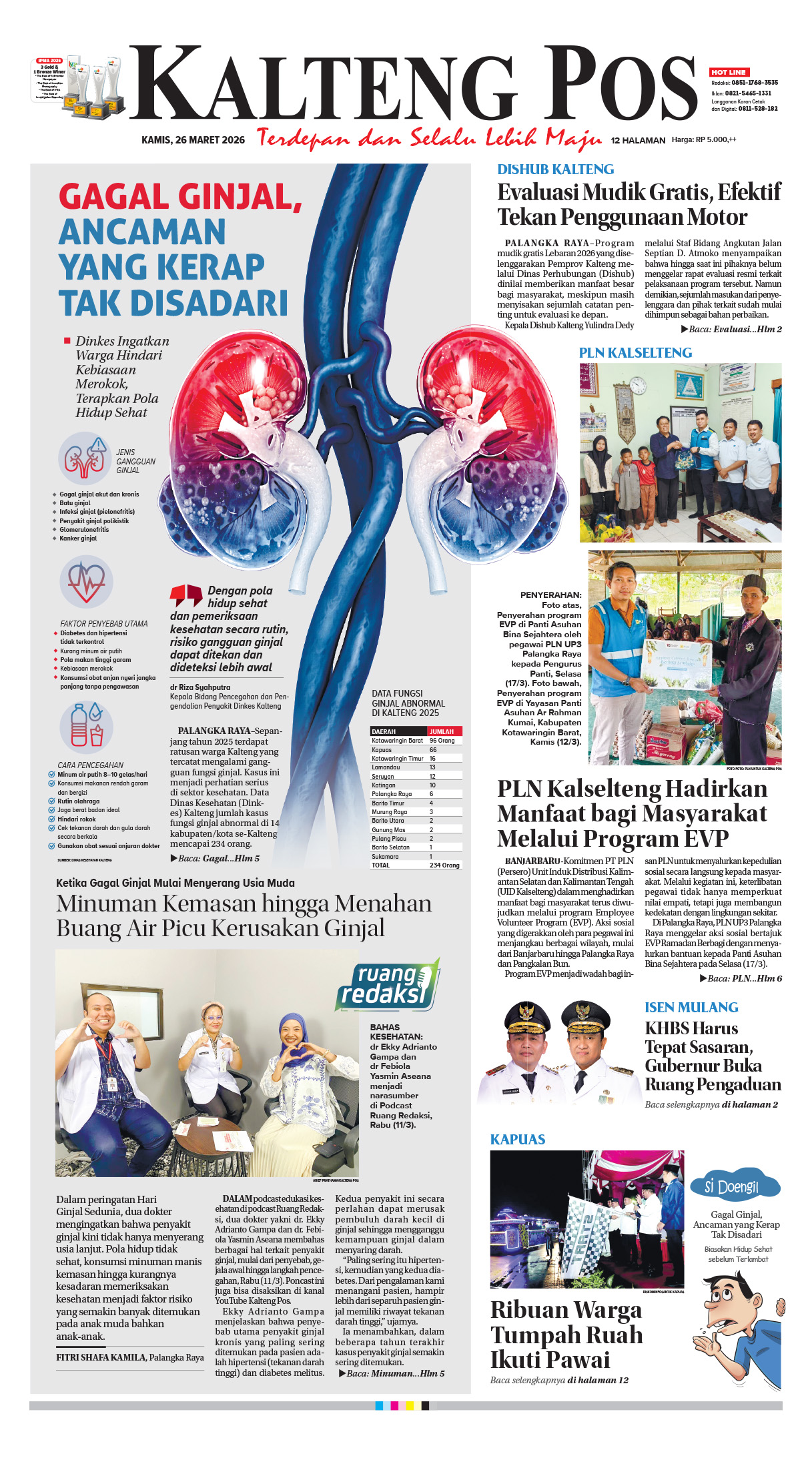 KALTENG POS 26 MARET 2026