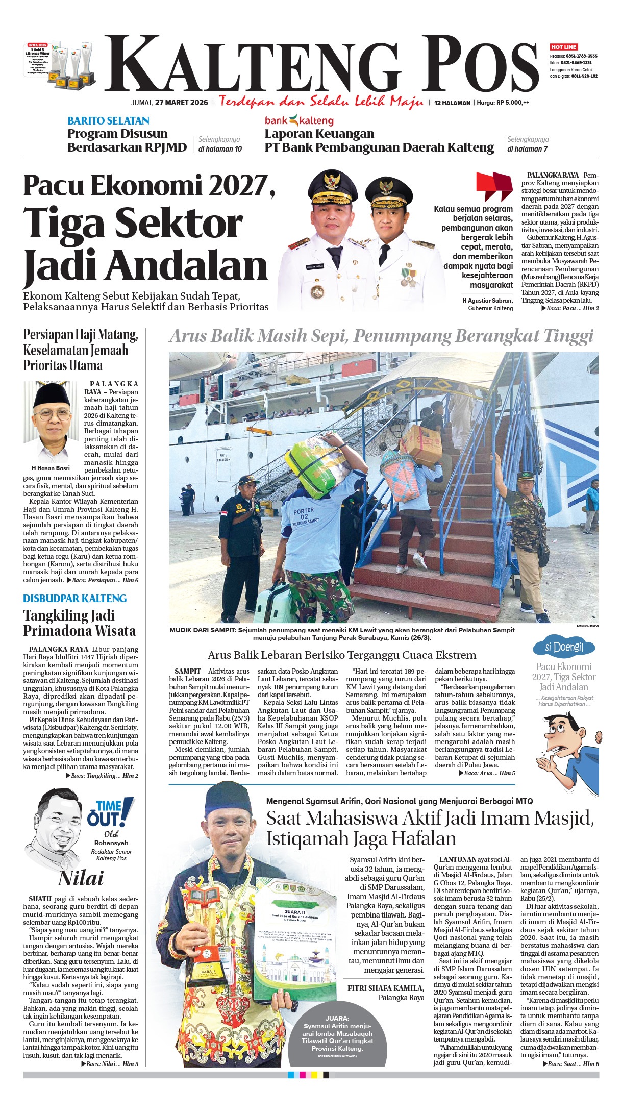 KALTENG POS 27 MARET 2026