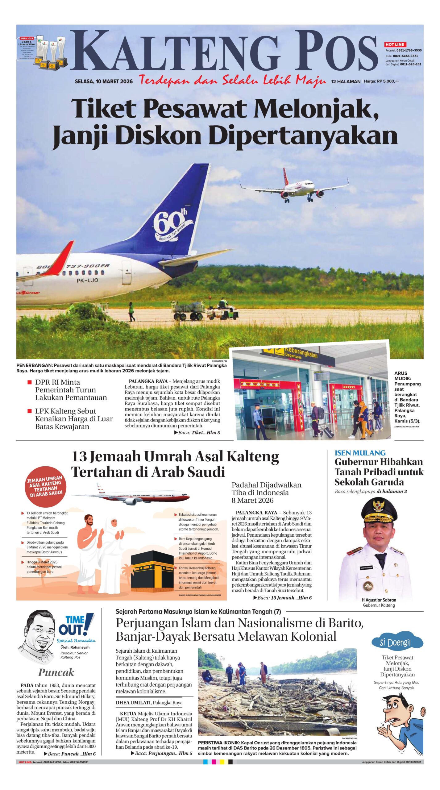 KALTENG POS 10 MARET 2026