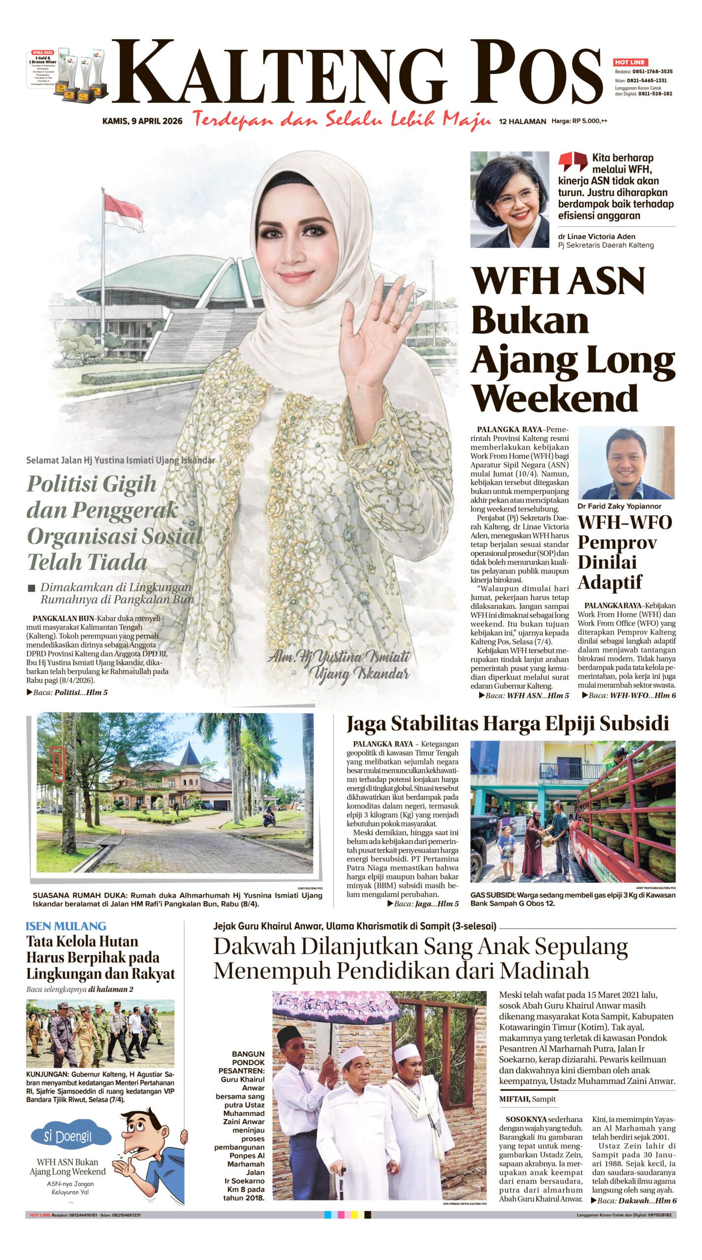 KALTENG POS 09 APRIL 2026