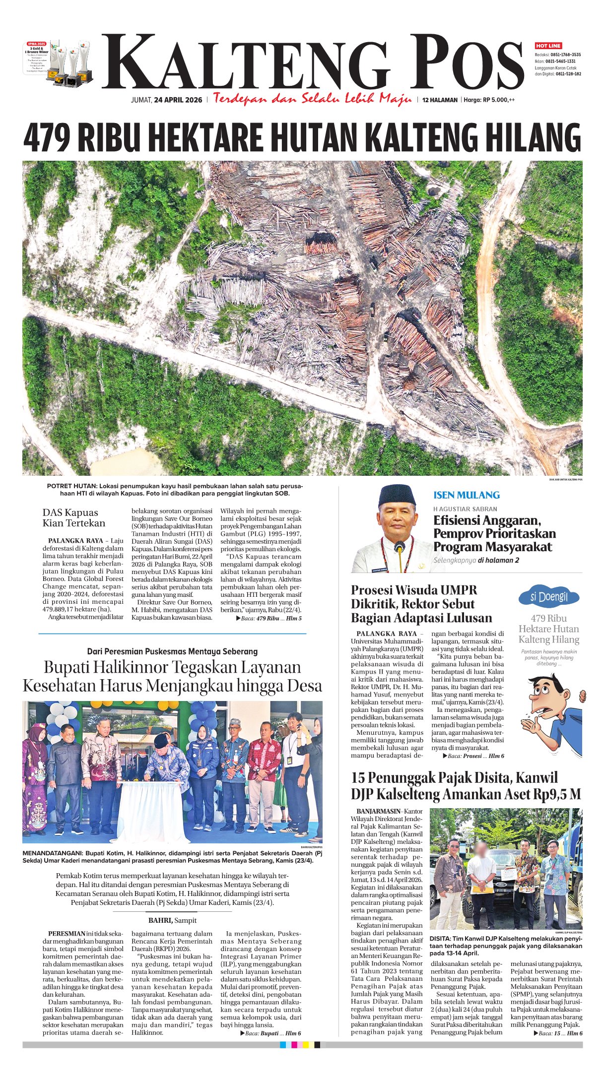 KALTENG POS 24 APRIL 2026