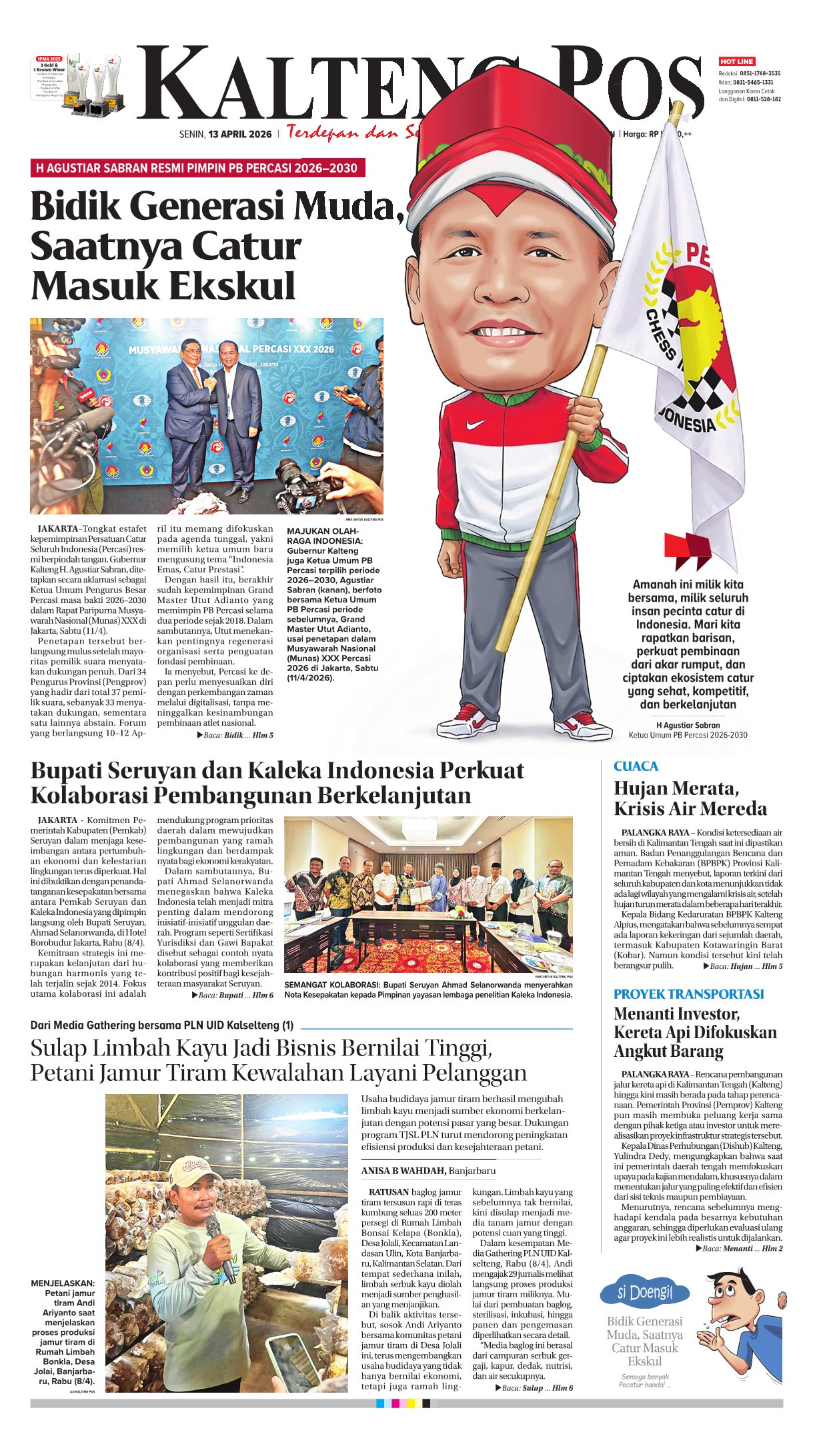 KALTENG POS 13 APRIL 2026