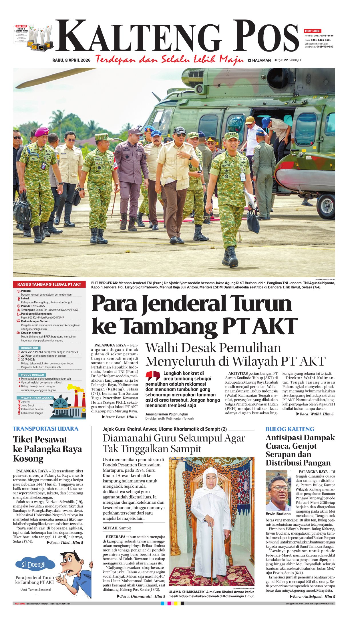KALTENG POS 08 APRIL 2026