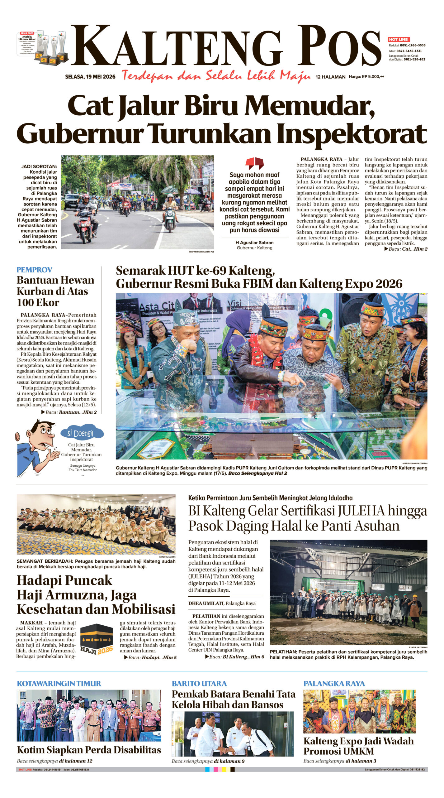 KALTENG POS 19 MEI 2026