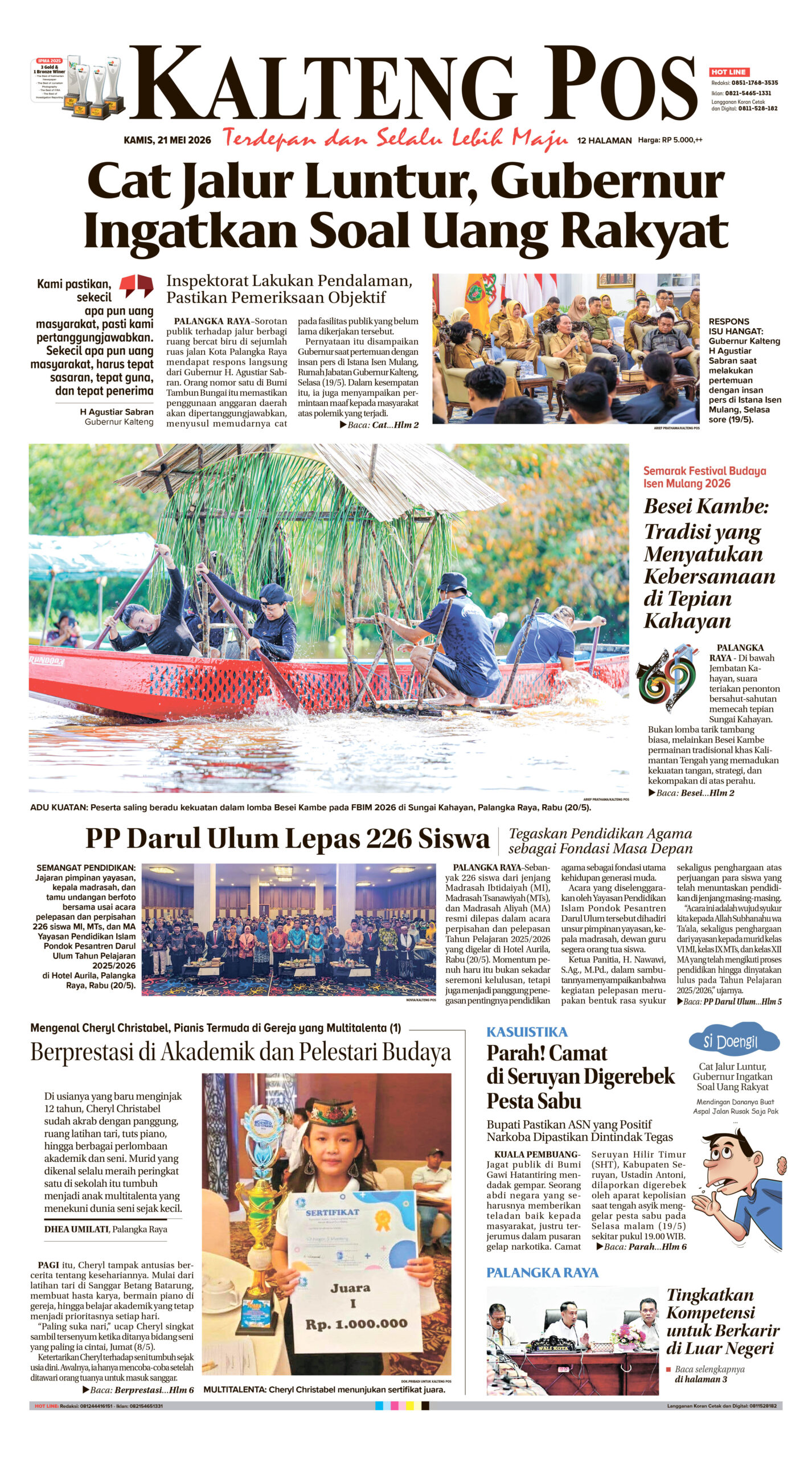KALTENG POS 21 MEI 2026