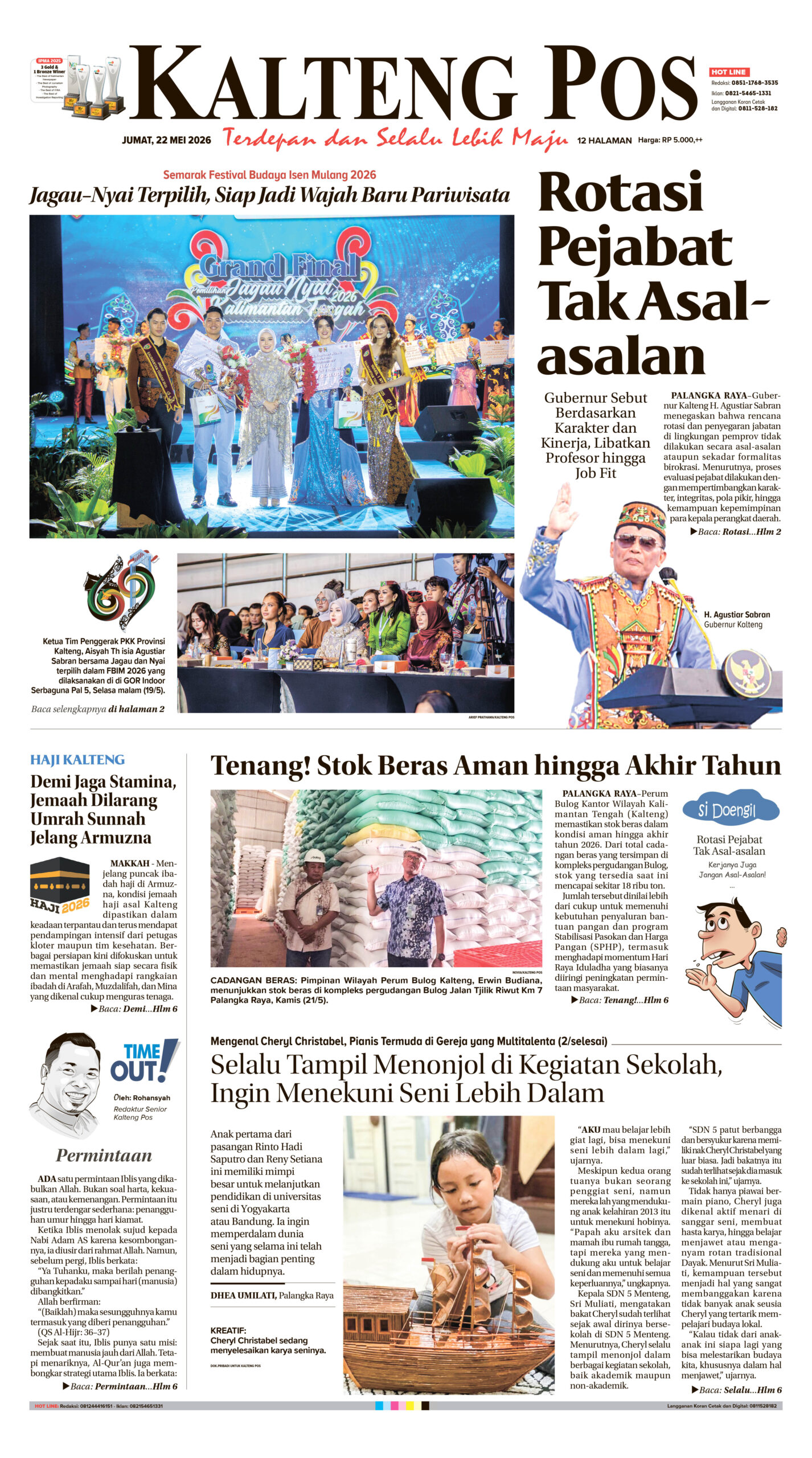 KALTENG POS 22 MEI 2026
