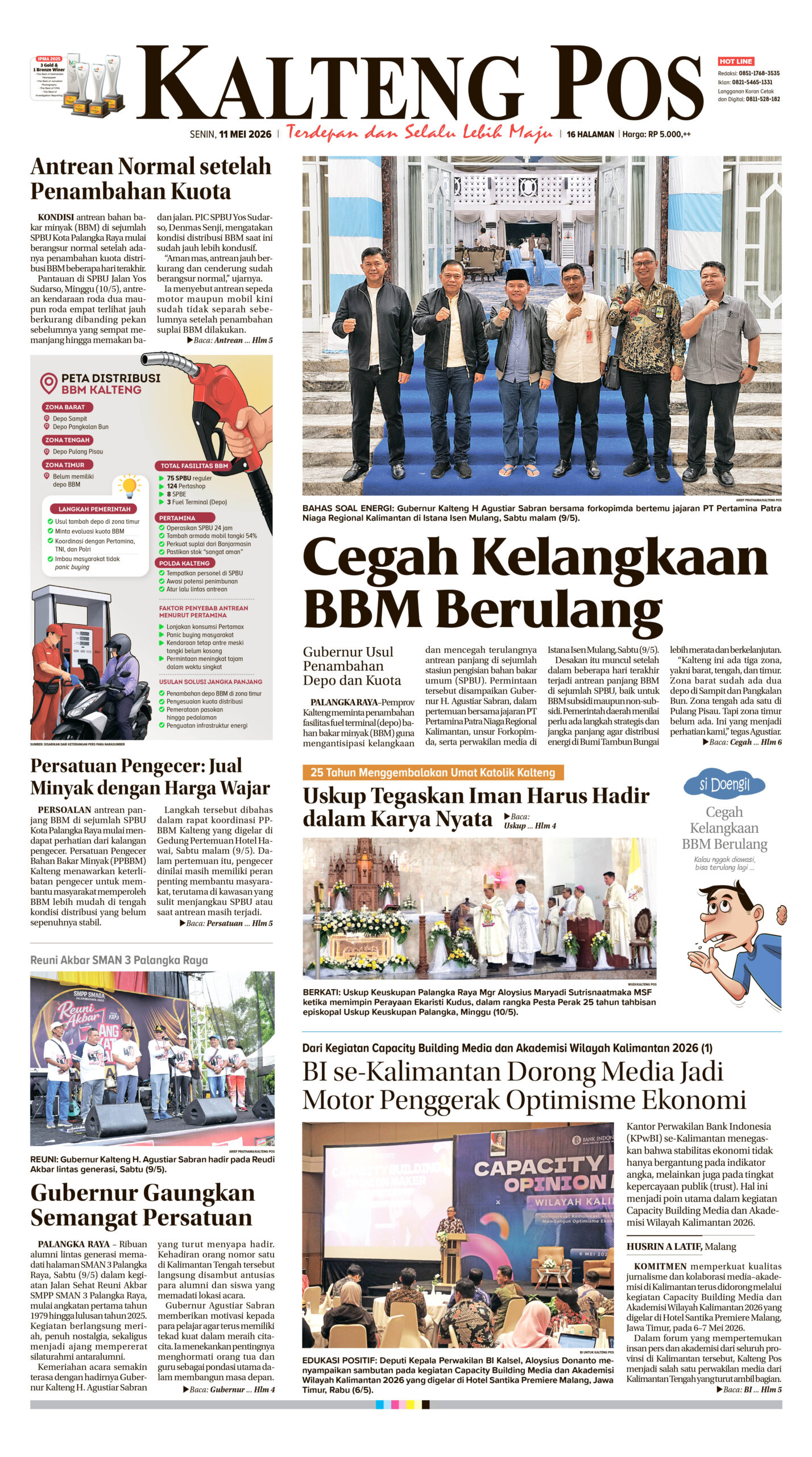 KALTENG POS 11 MEI 2026
