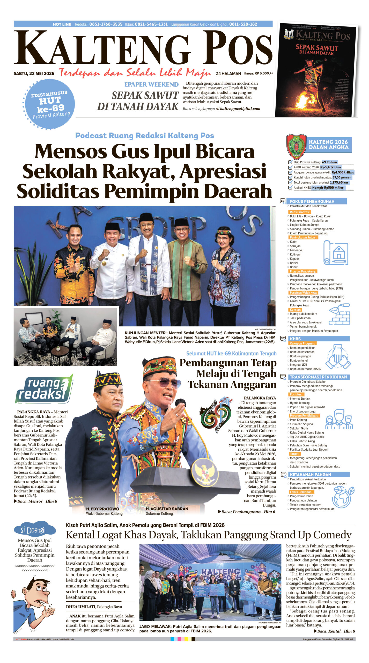 KALTENG POS 23 MEI 2026
