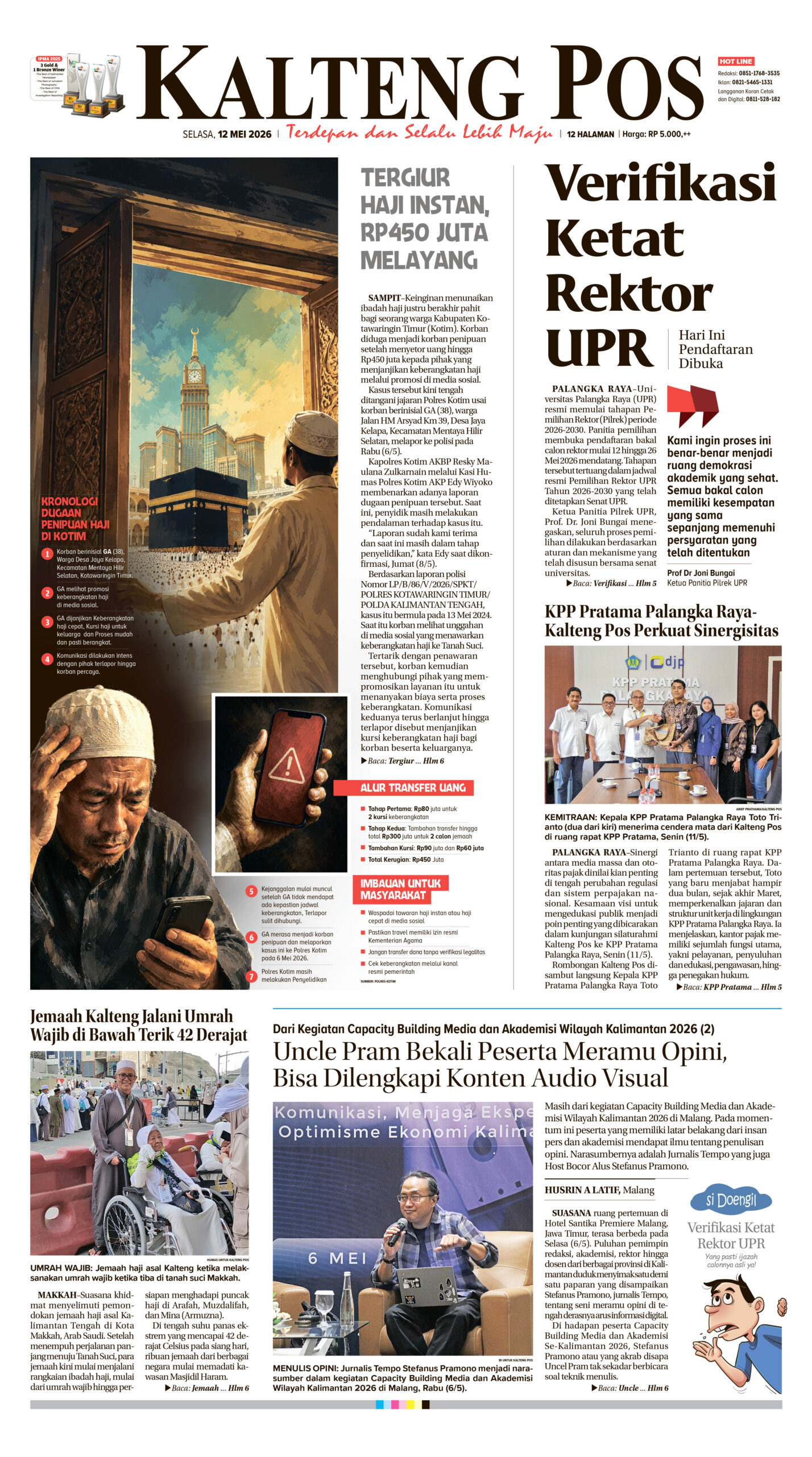 KALTENG POS 12 MEI 2026