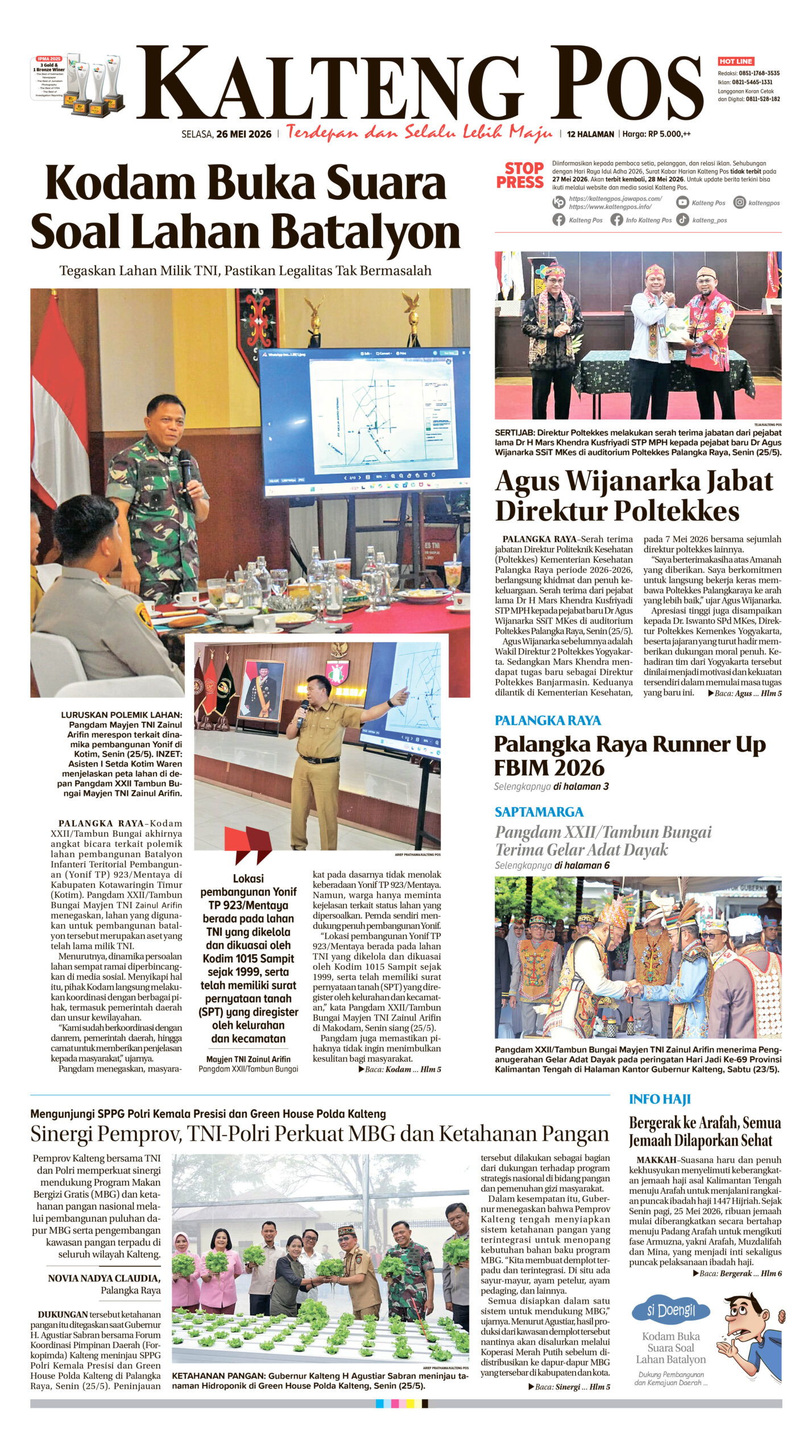 KALTENG POS 26 MEI 2026