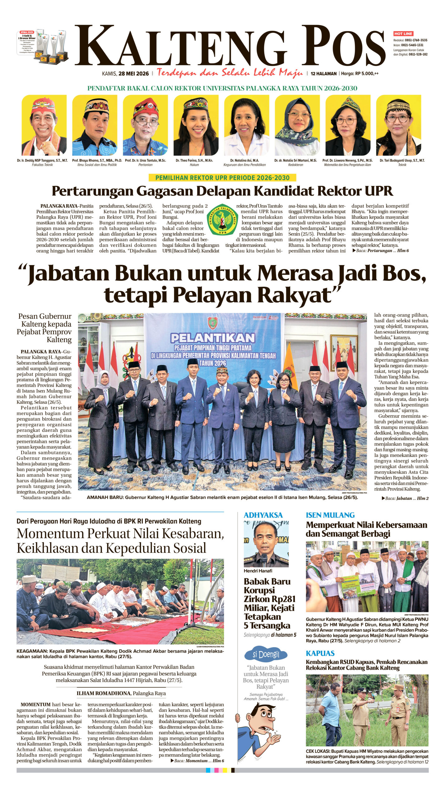 KALTENG POS 28 MEI 2026
