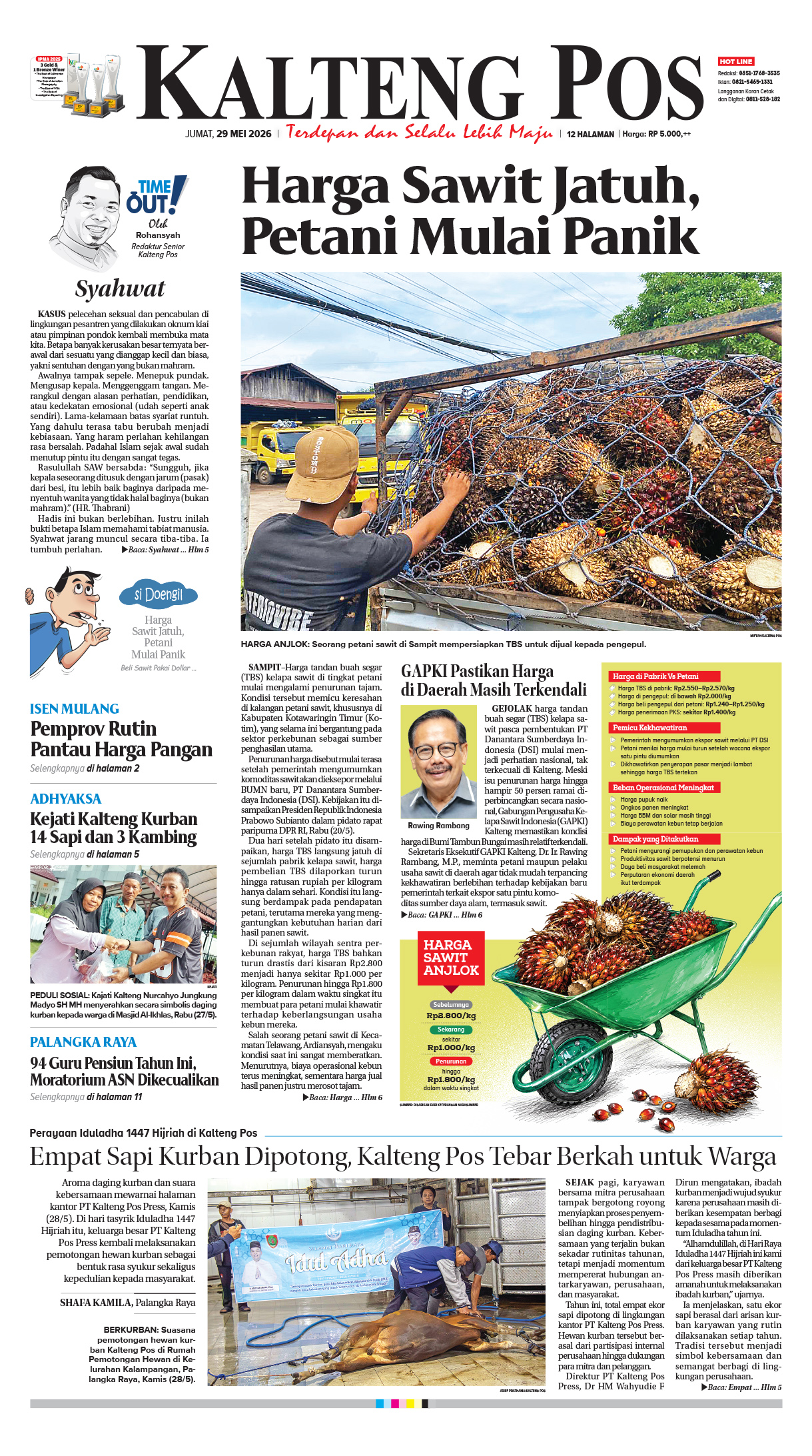 KALTENG POS 29 MEI 2026