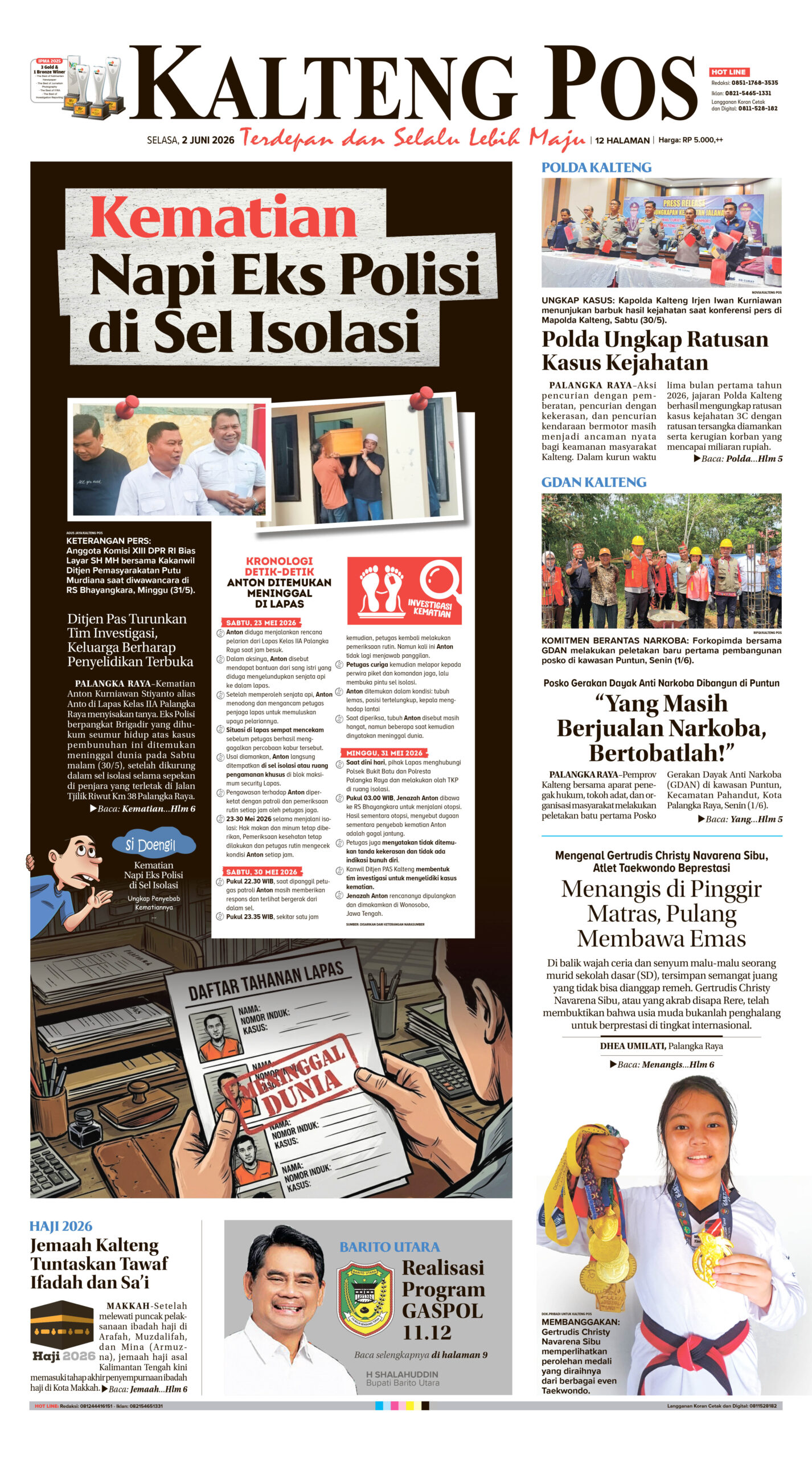KALTENG POS 02 JUNI 2026