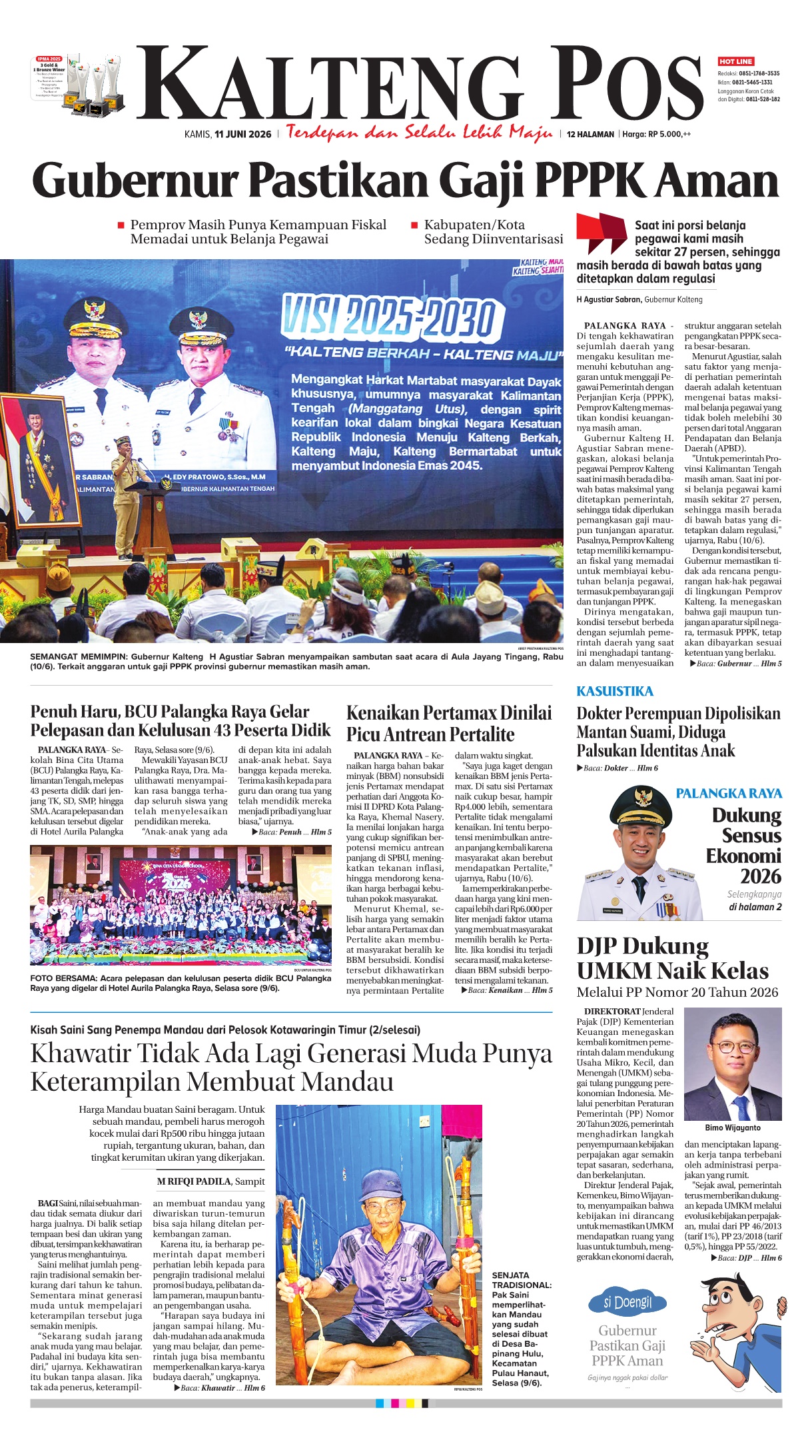 KALTENG POS 11 JUNI 2026
