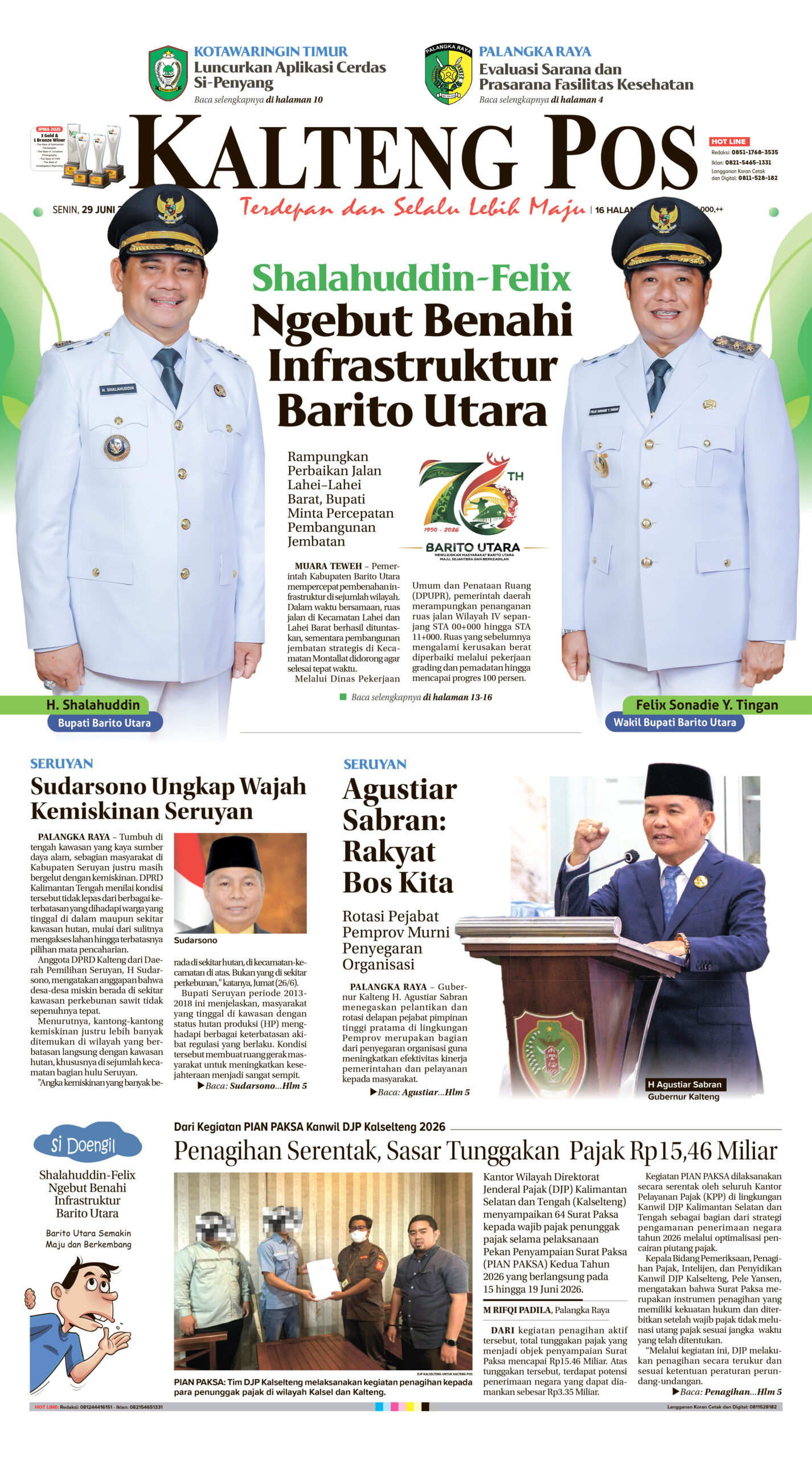 KALTENG POS 29 JUNI 2026