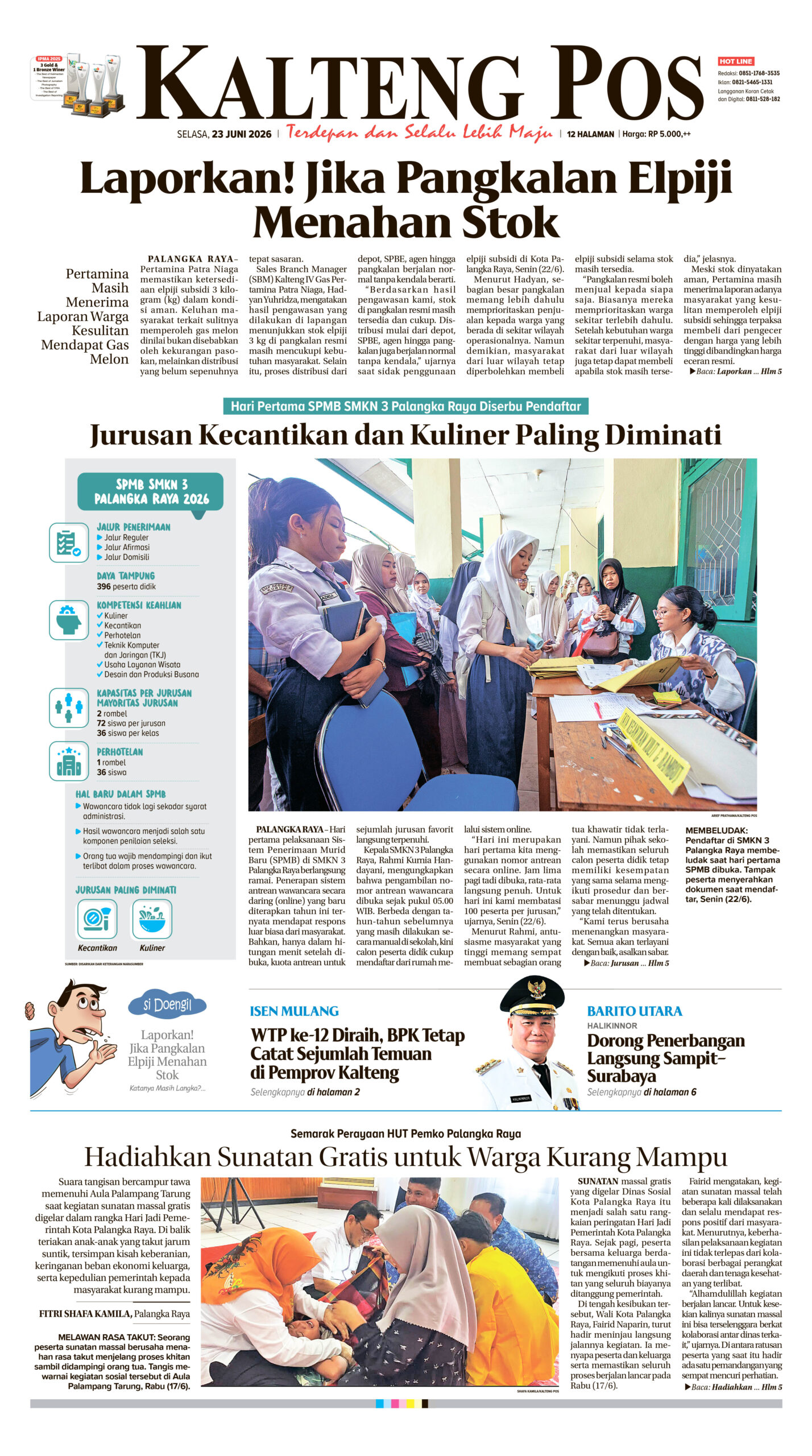 KALTENG POS 23 JUNI 2026