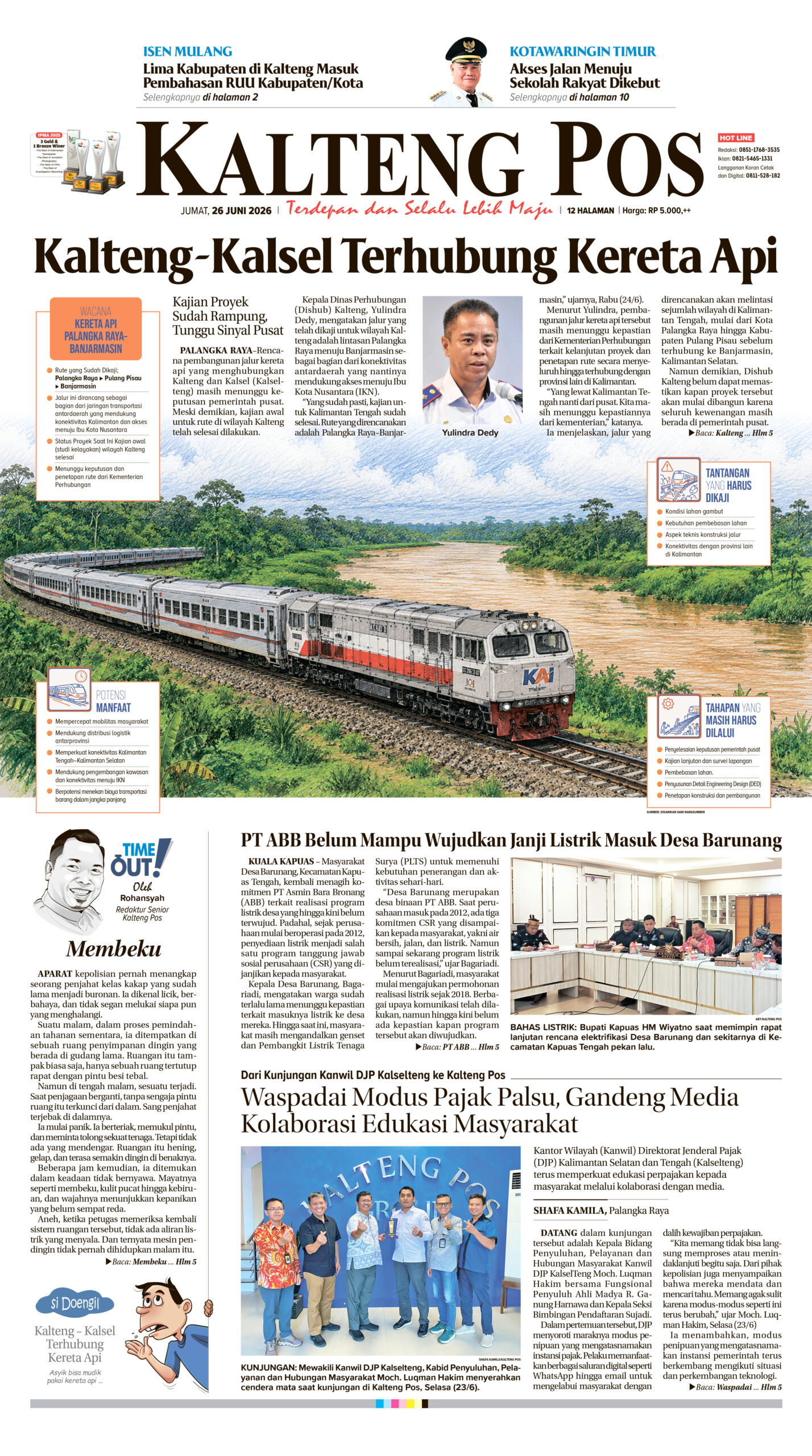KALTENG POS 26 JUNI 2026