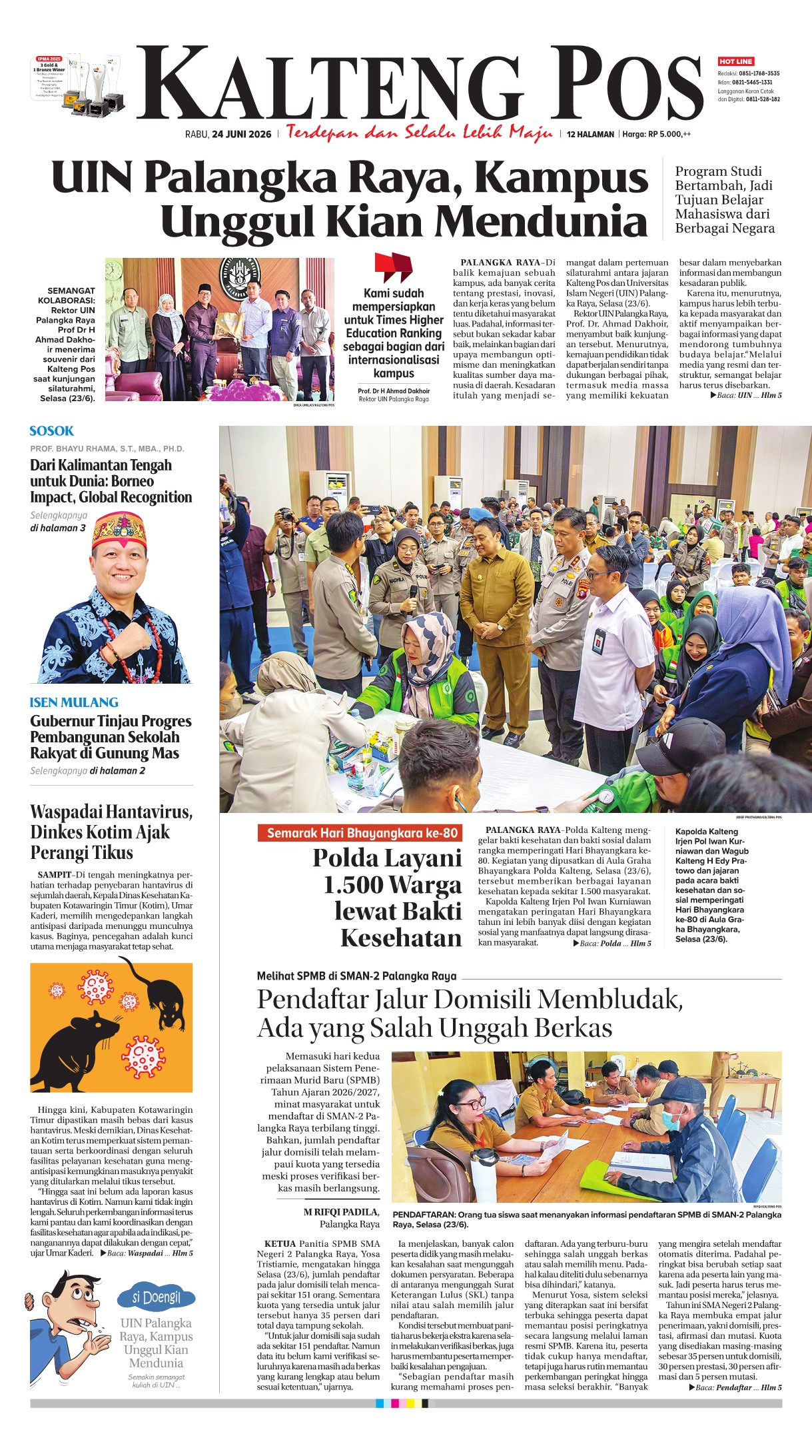 KALTENG POS 24 JUNI 2026