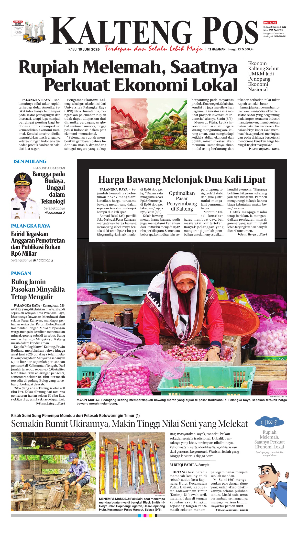 KALTENG POS 10 JUNI 2026