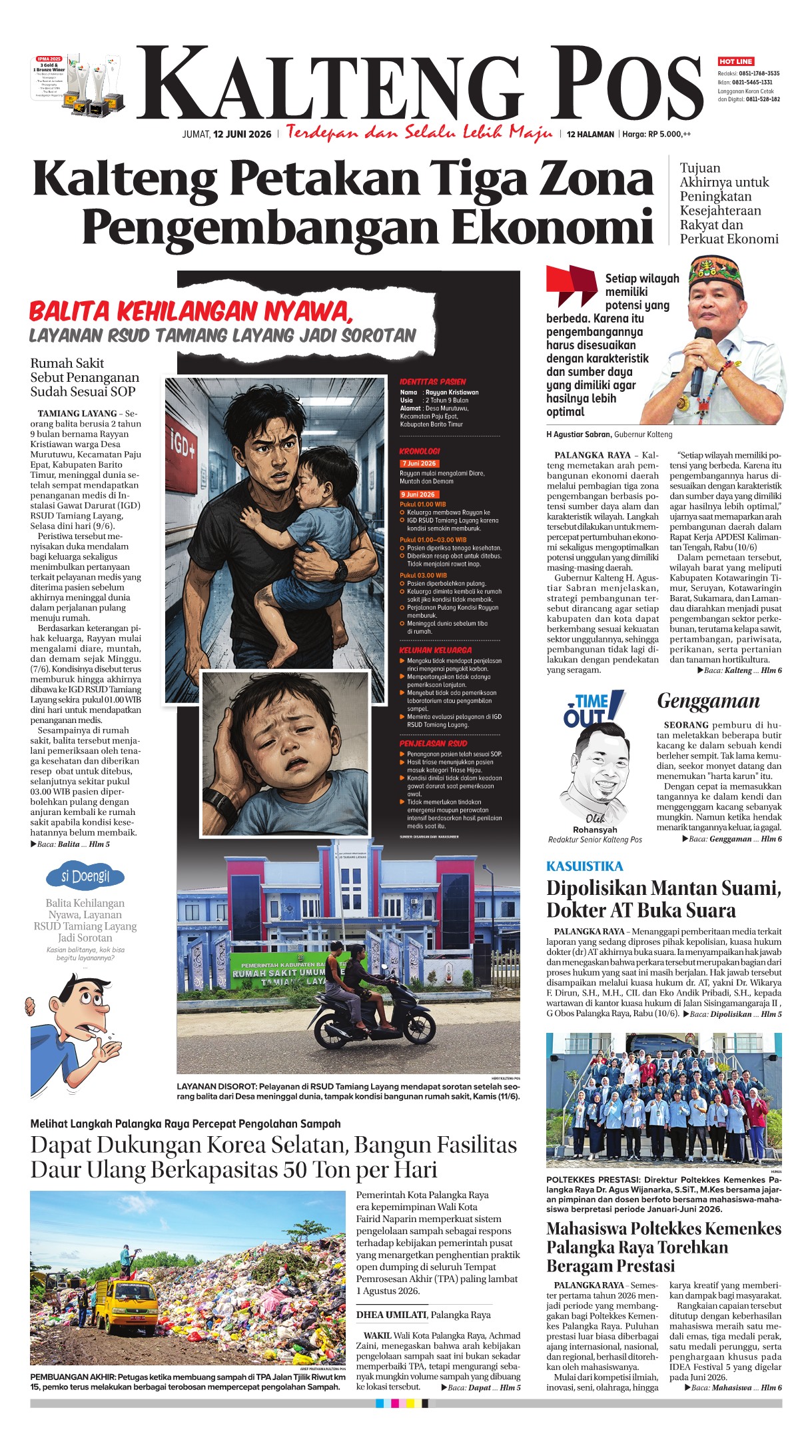 KALTENG POS 12 JUNI 2026