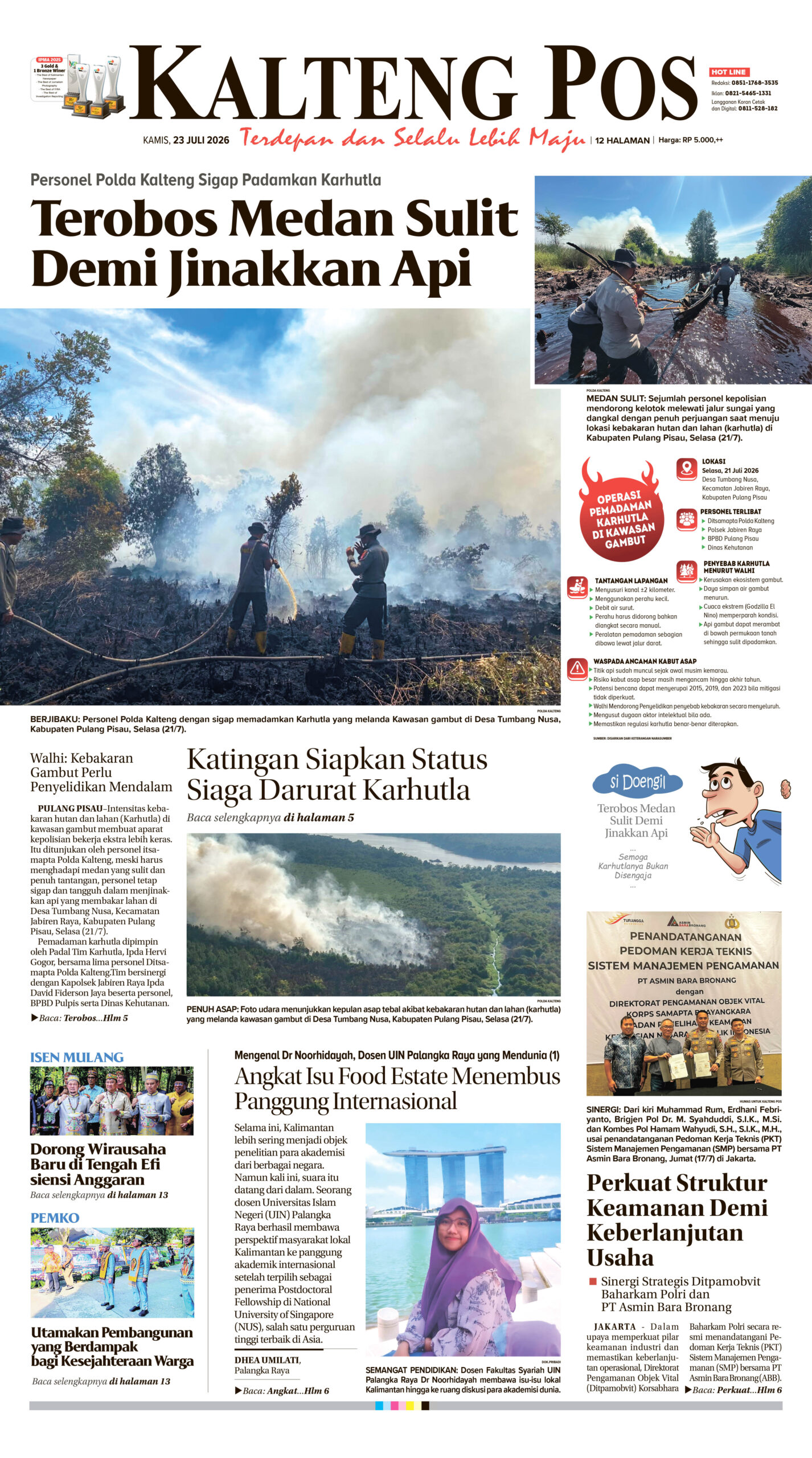 KALTENG POS 23 JULI 2026