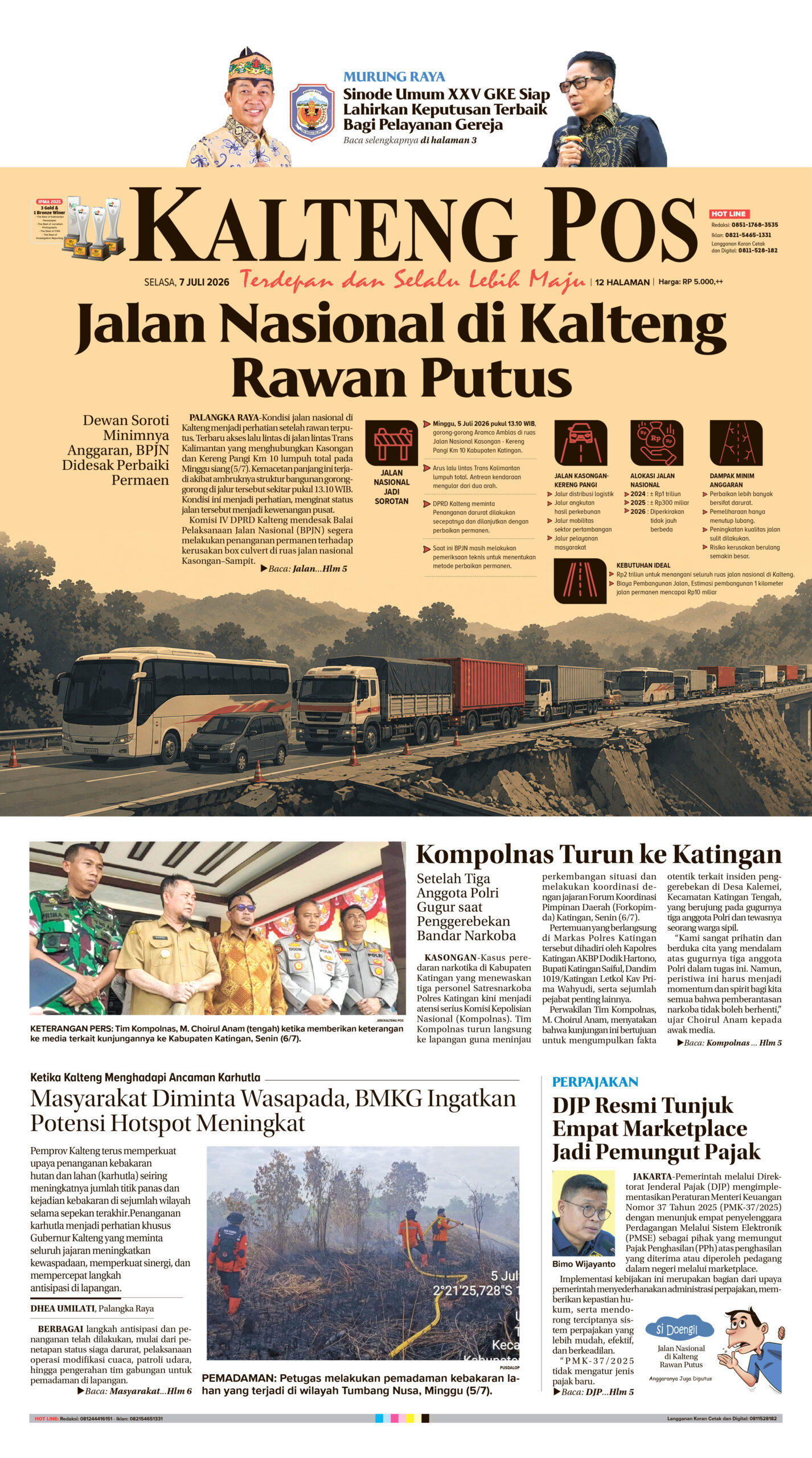 KALTENG POS 07 JULI 2026