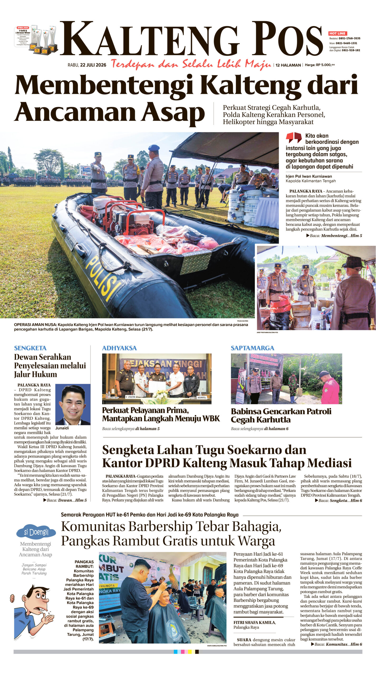 KALTENG POS 22 JULI 2026
