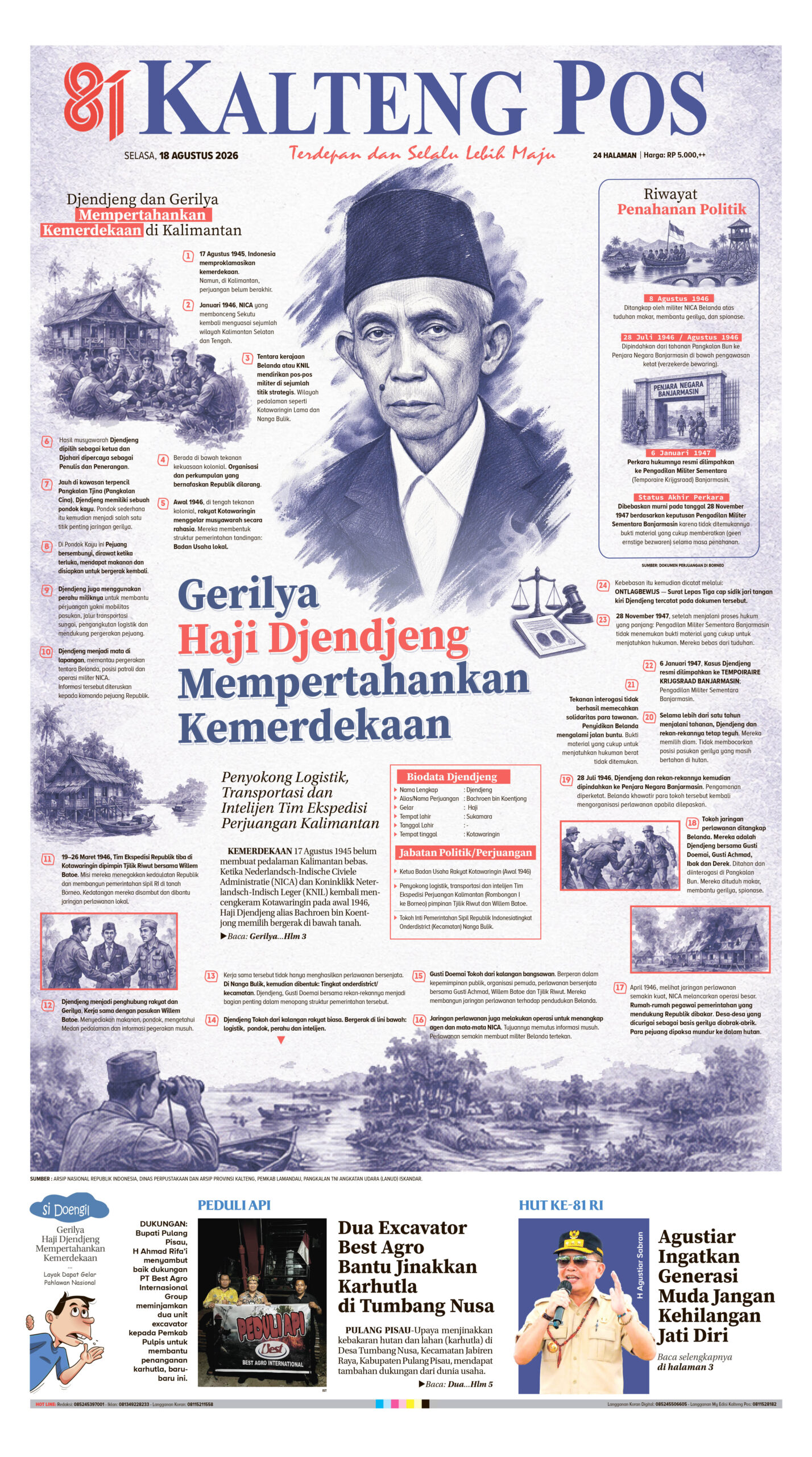 KALTENG POS 18 AGUSTUS 2026