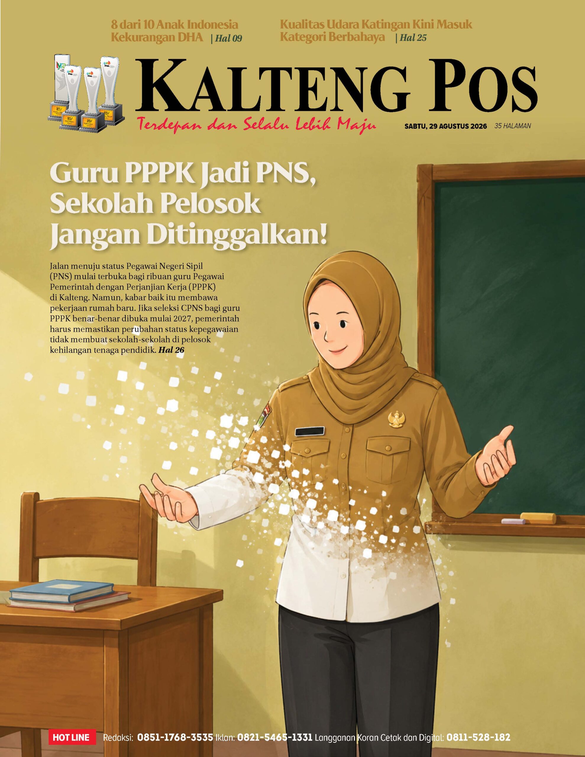 KALTENG POS 29 AGUSTUS 2026