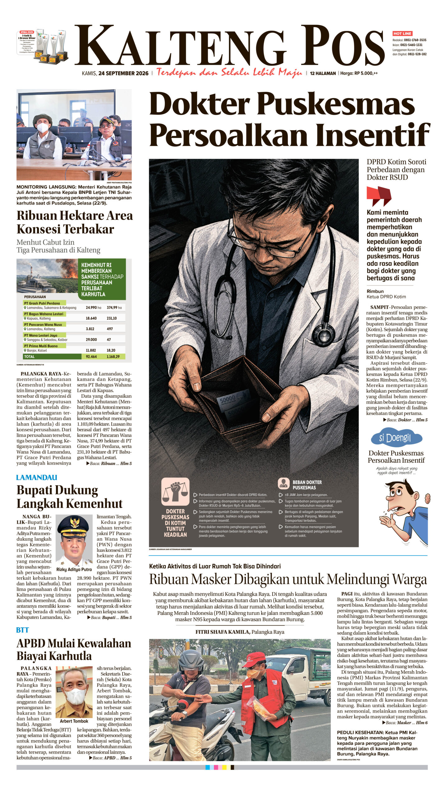 KALTENG POS 24 SEPTEMBER 2026