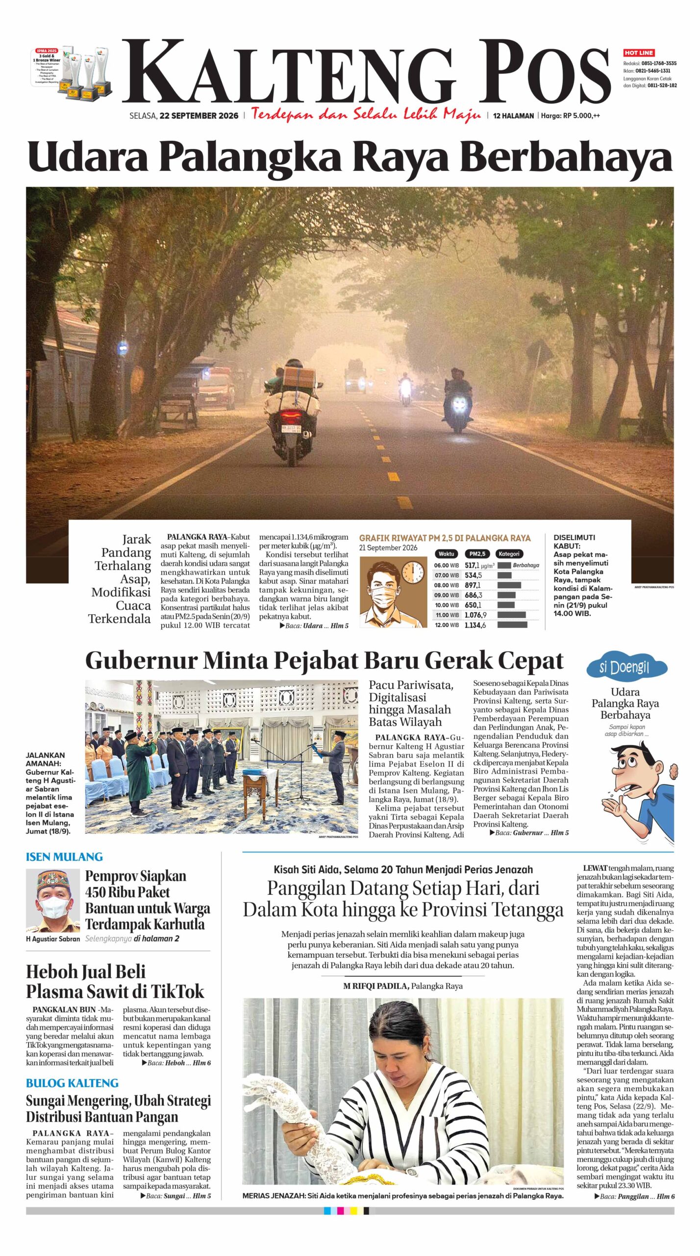 KALTENG POS 22 SEPTEMBER 2026