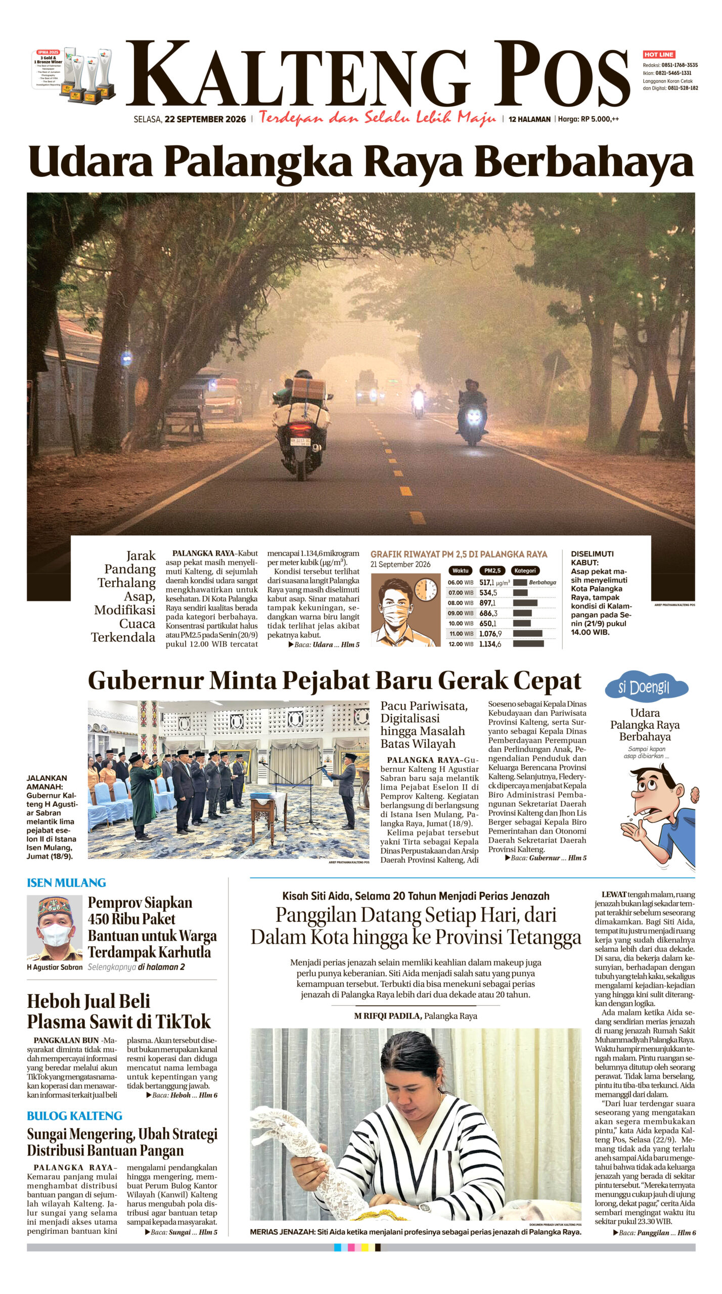 KALTENG POS 22 SEPTEMBER 2026
