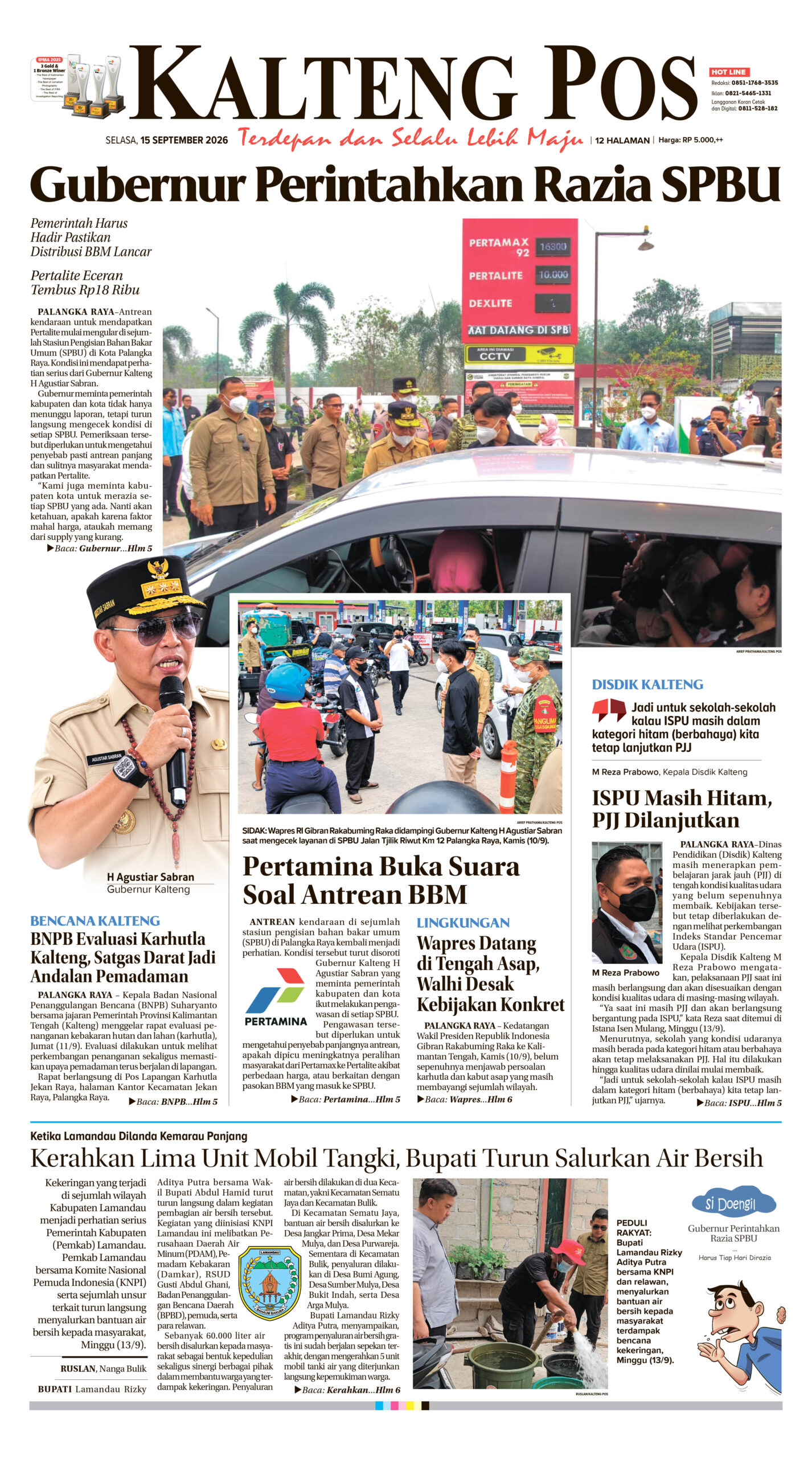 KALTENG POS 15 SEPTEMBER 2026