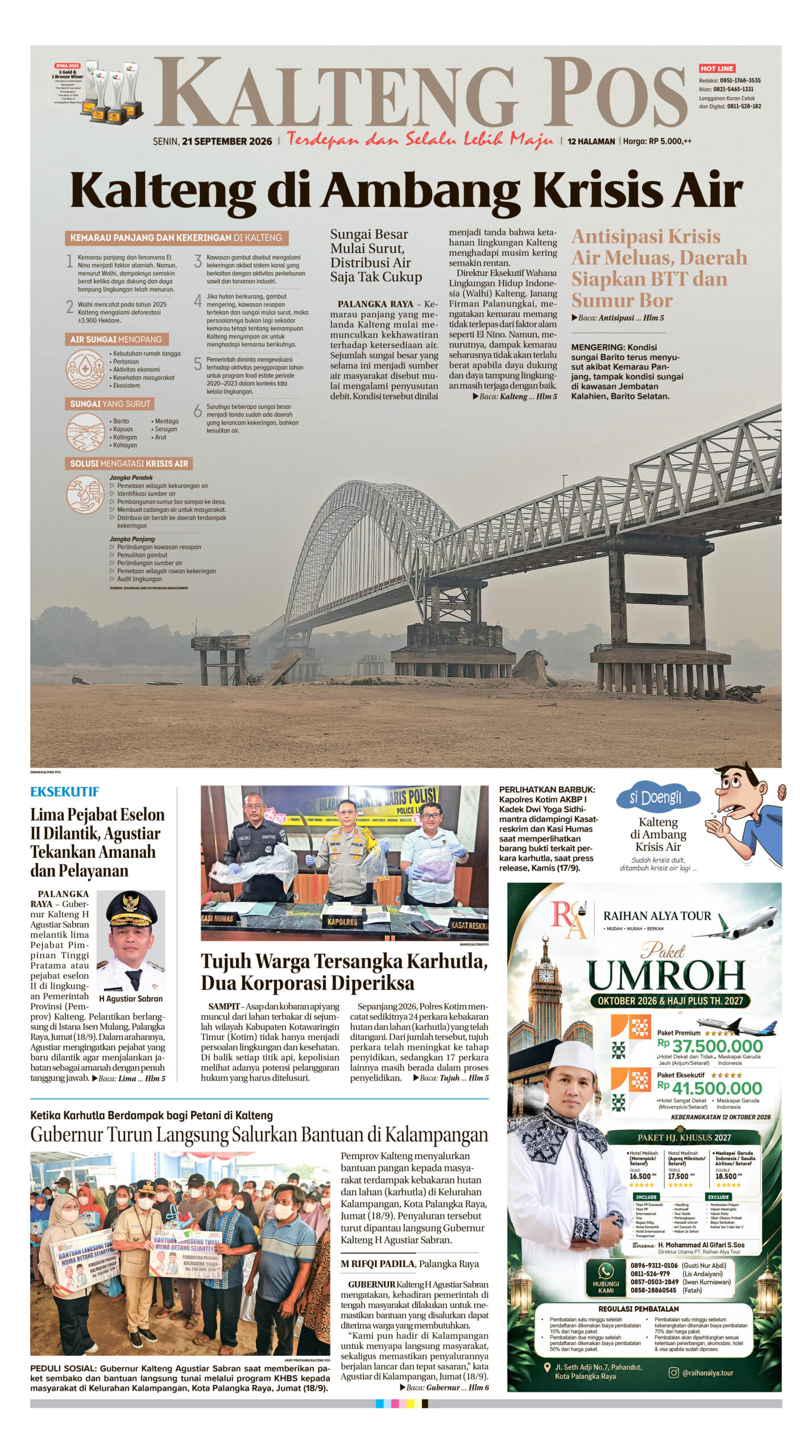 KALTENG POS 21 SEPTEMBER 2026
