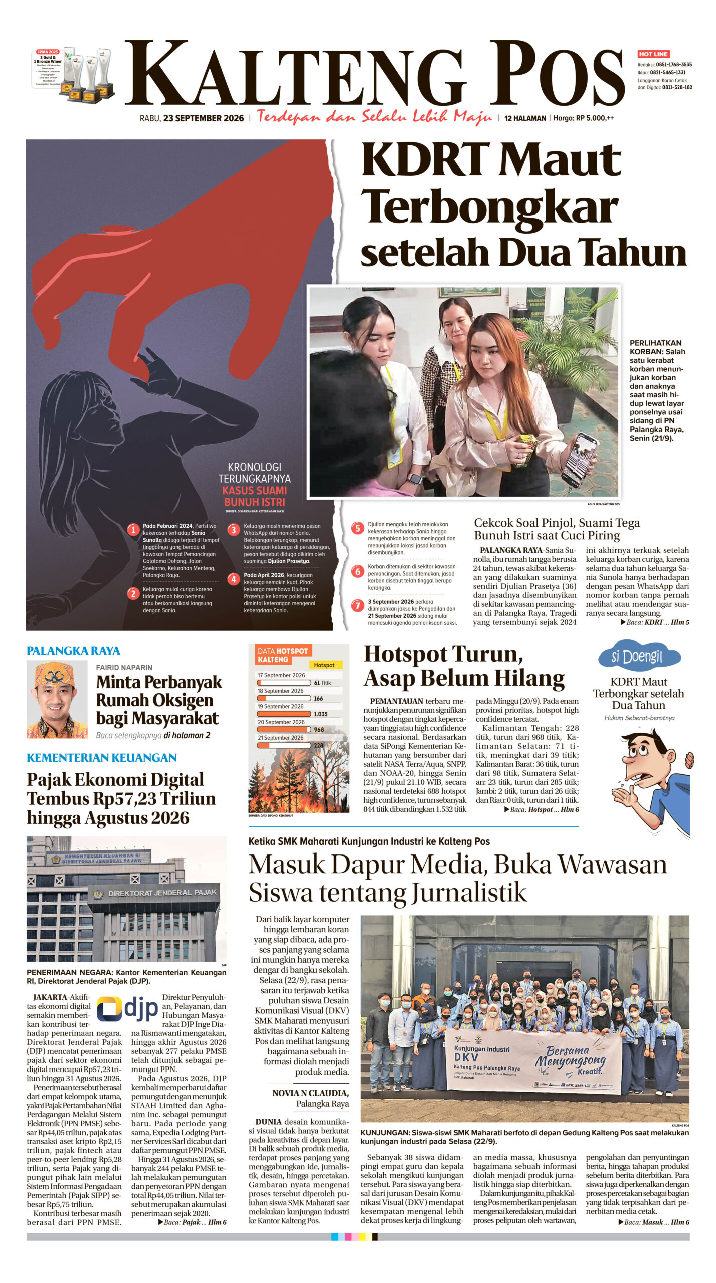 KALTENG POS 23 SEPTEMBER 2026