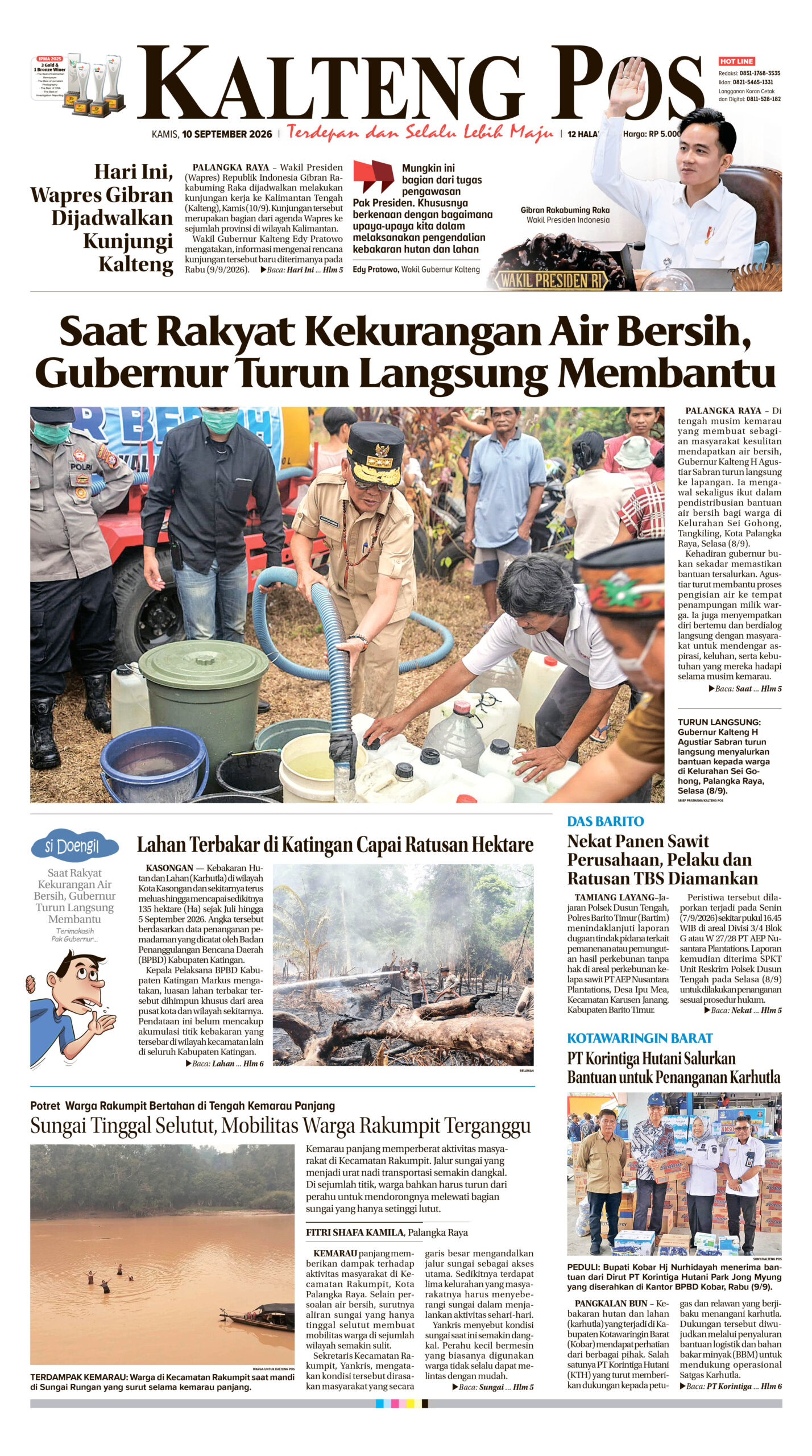 KALTENG POS 10 SEPTEMBER 2026