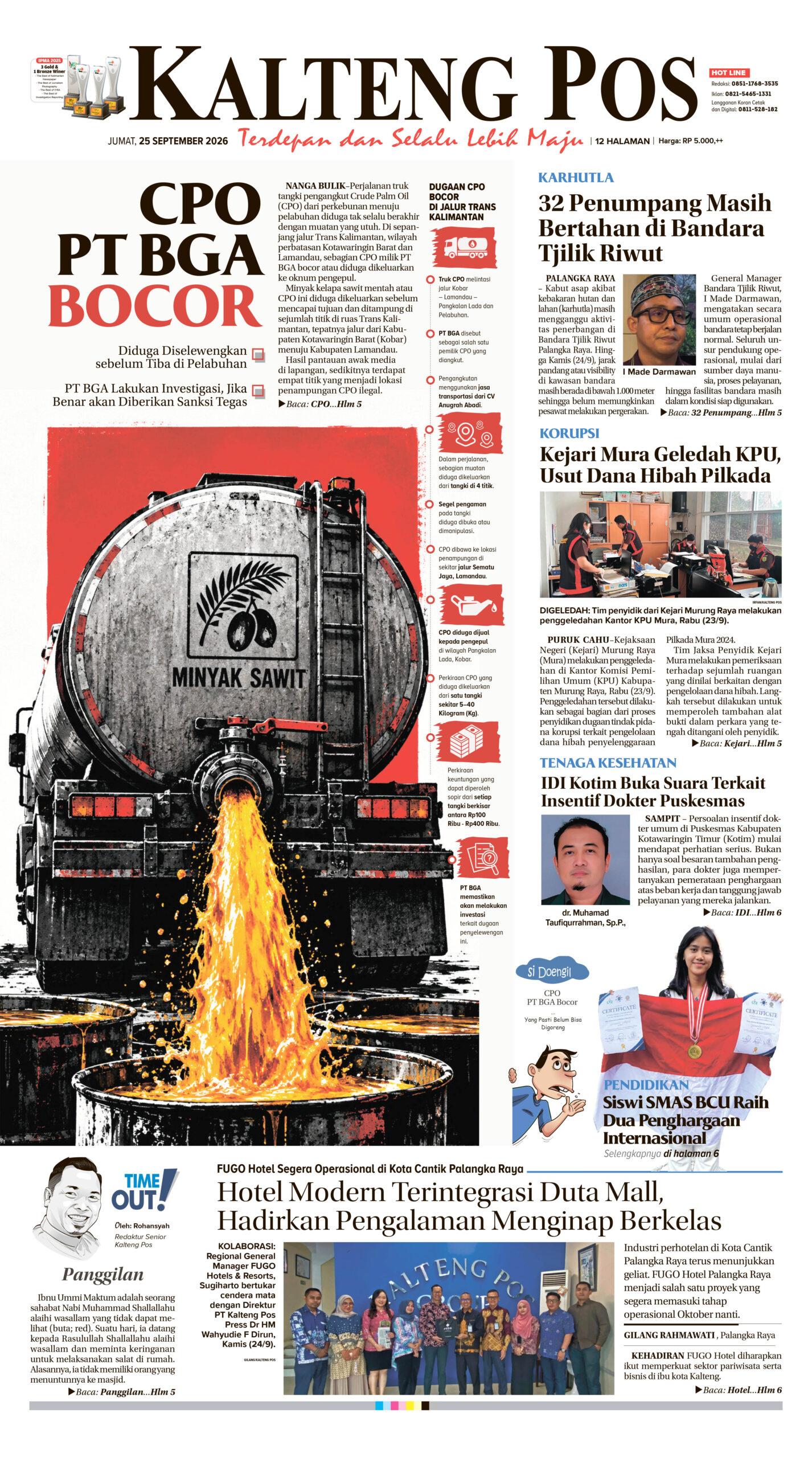 KALTENG POS 25 SEPTEMBER 2026