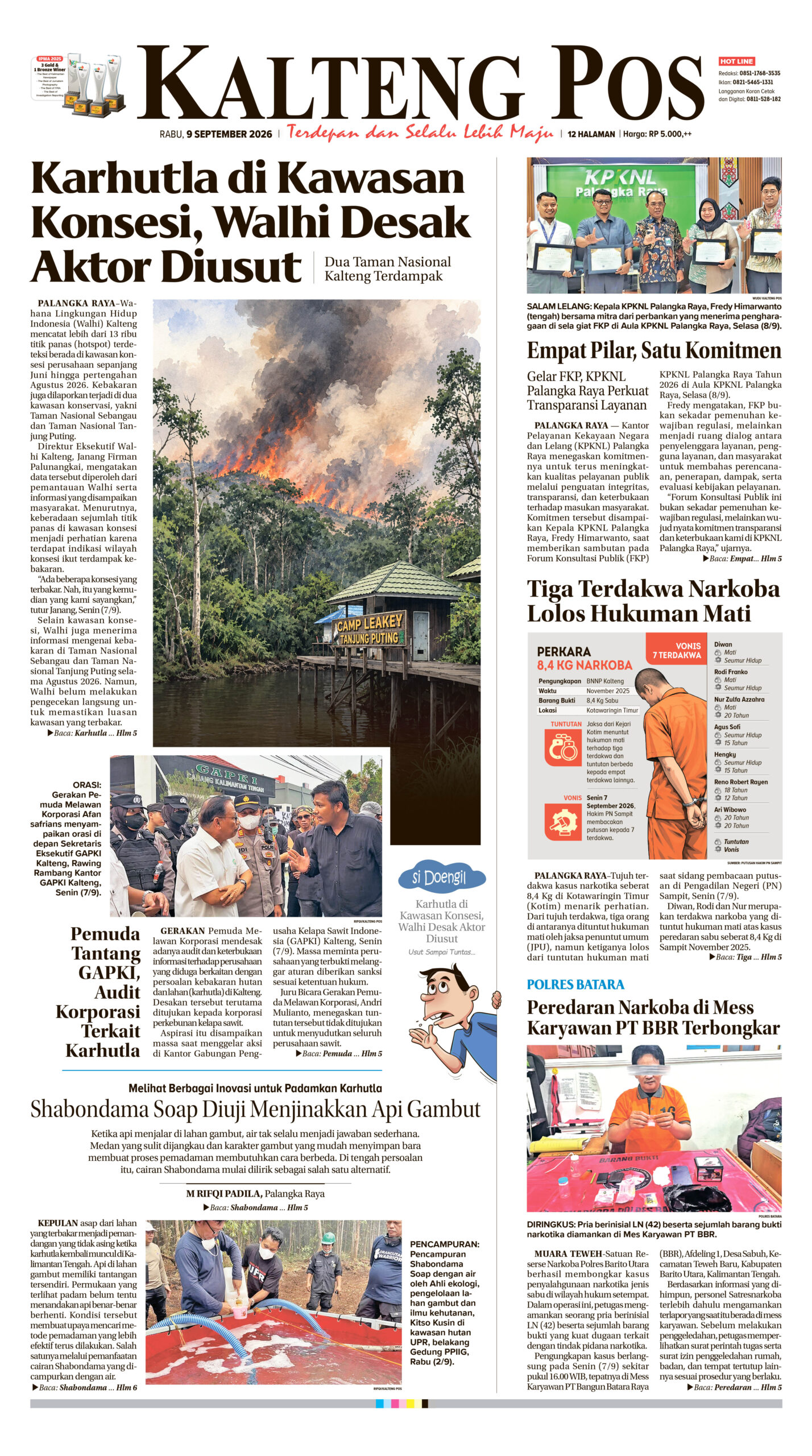 KALTENG POS 09 SEPTEMBER 2026