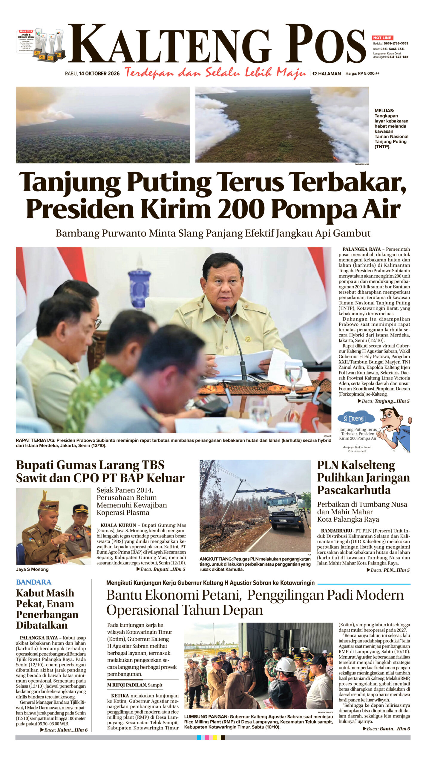 KALTENG POS 14 OKTOBER 2026