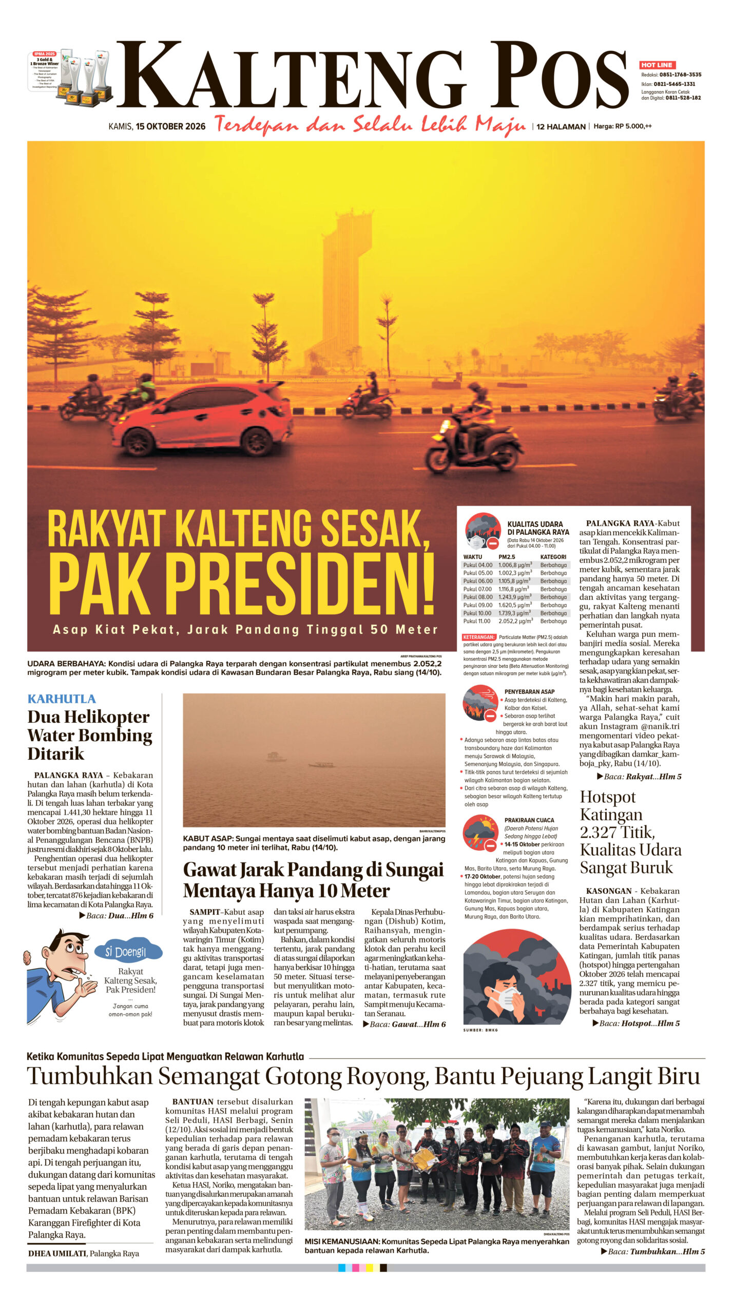 KALTENG POS 15 OKTOBER 2026