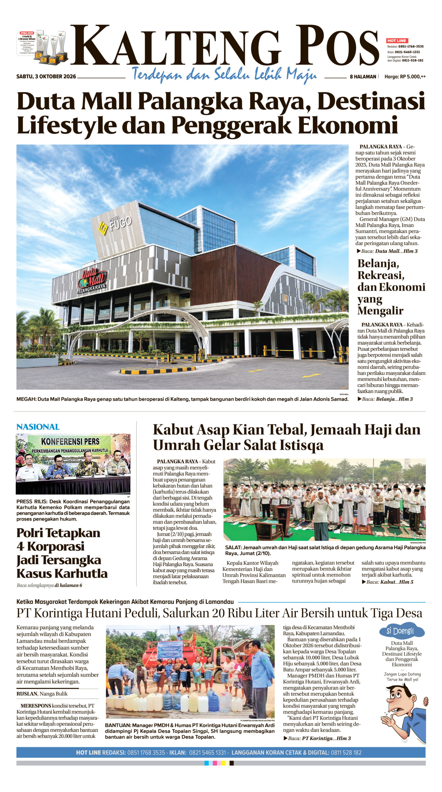 KALTENG POS 03 OKTOBER 2026