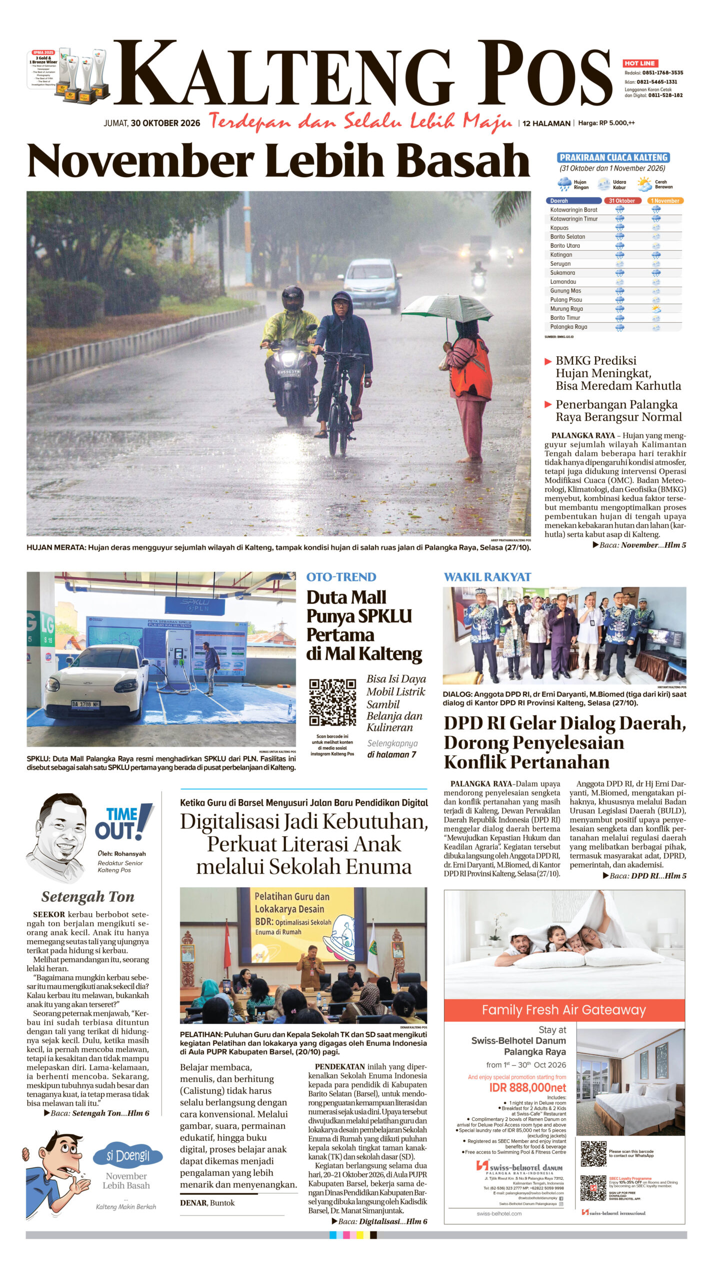 KALTENG POS 30 OKTOBER 2026